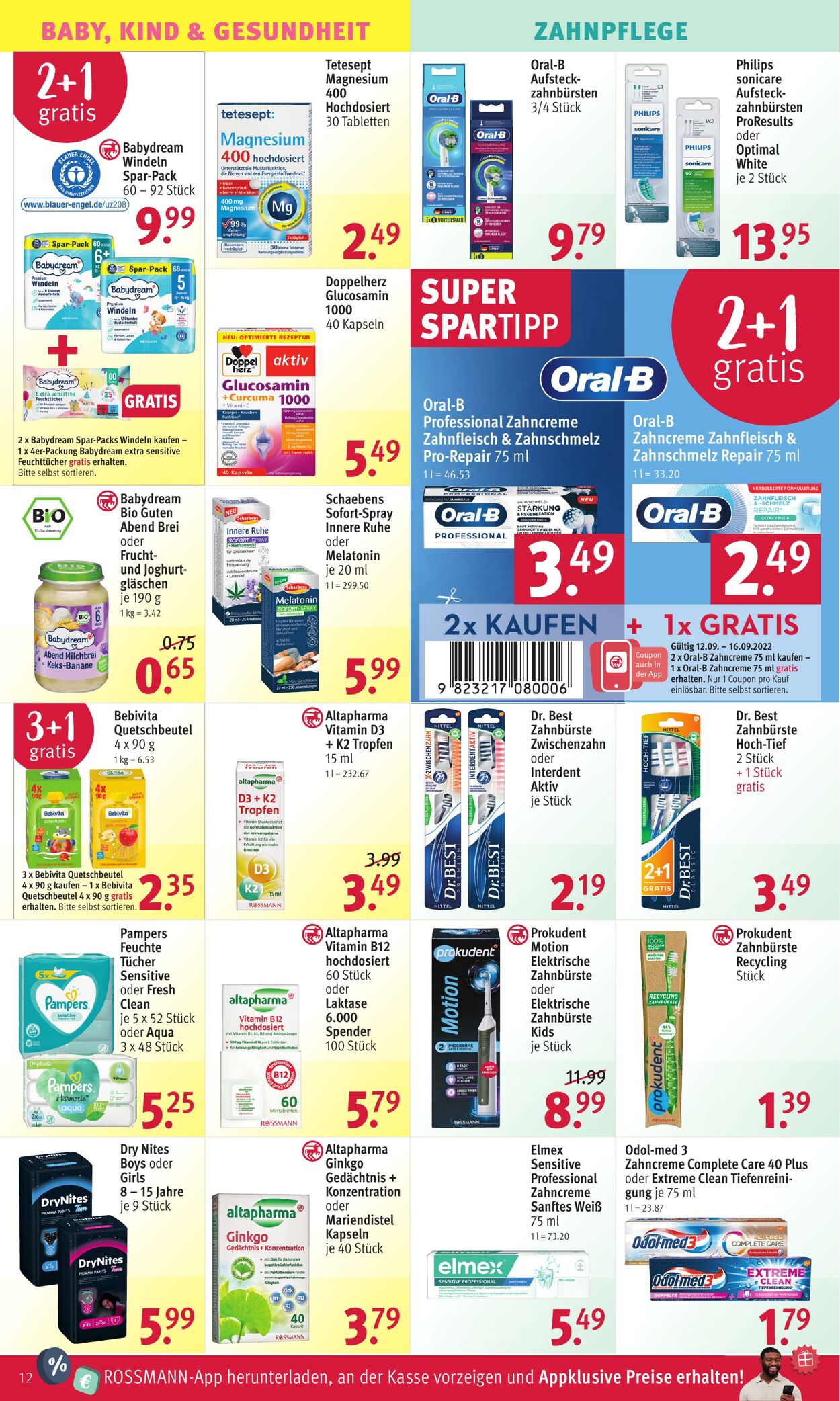 Prospekt Rossmann 12.09.2022 - 16.09.2022