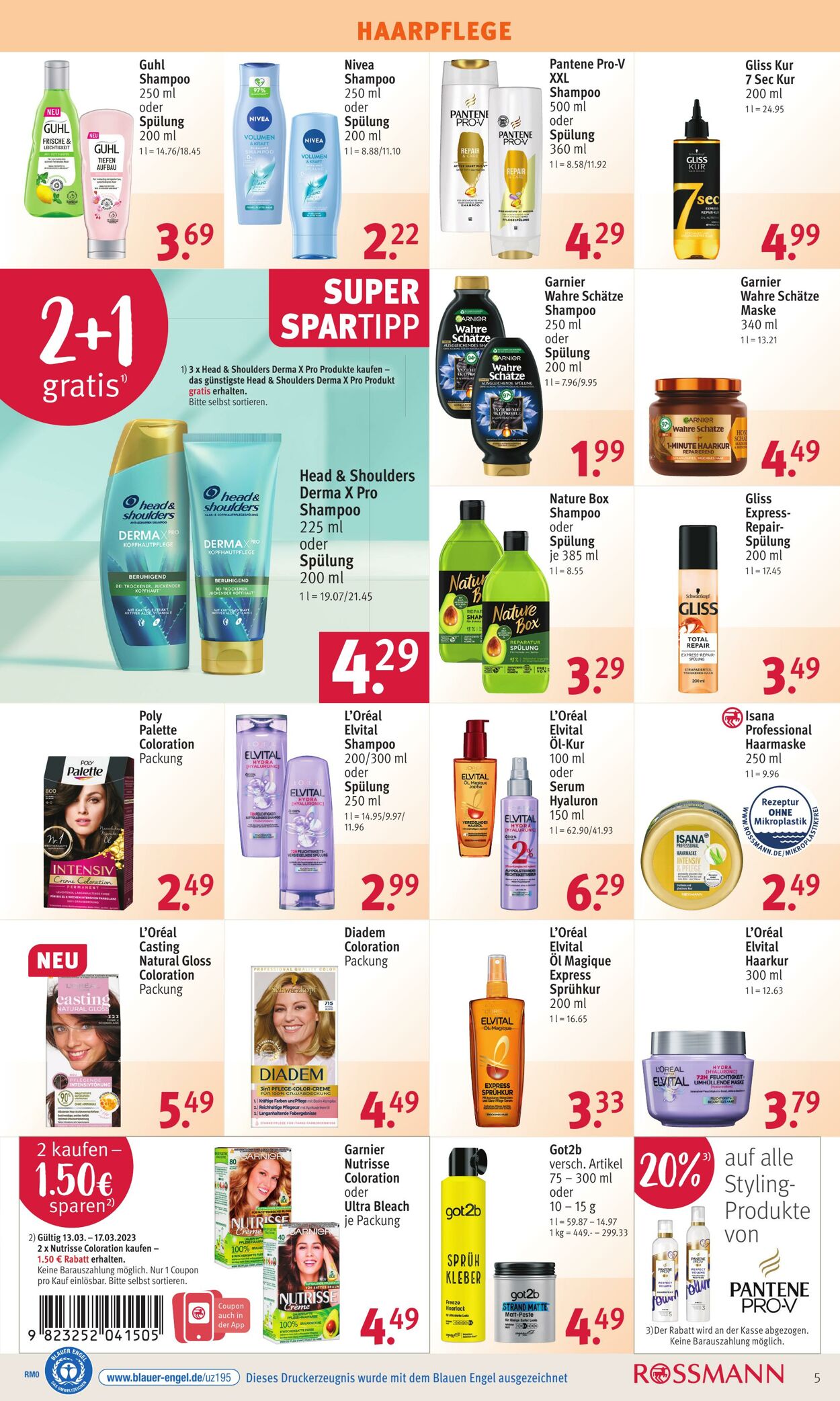 Prospekt Rossmann 13.03.2023 - 17.03.2023