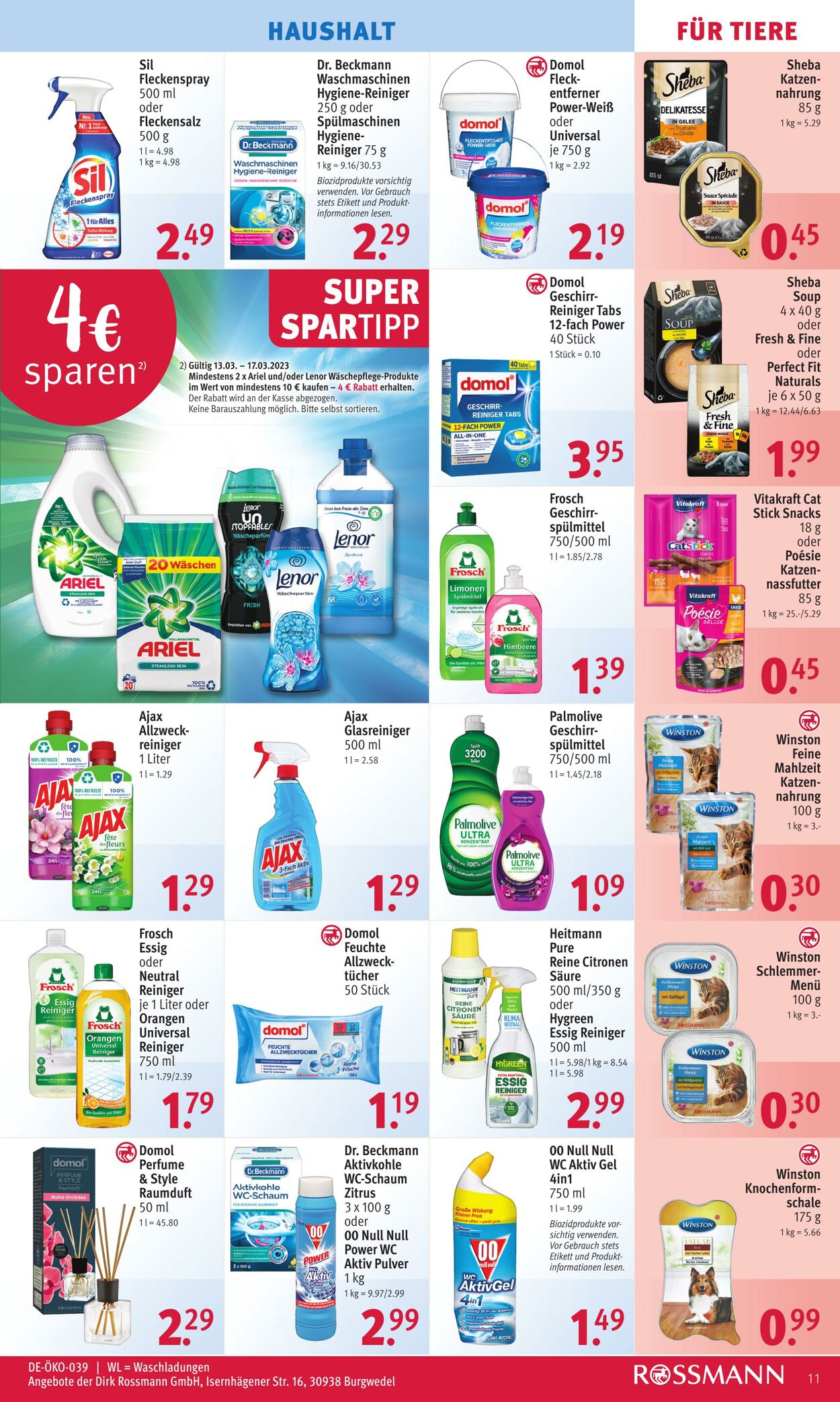 Prospekt Rossmann 13.03.2023 - 17.03.2023