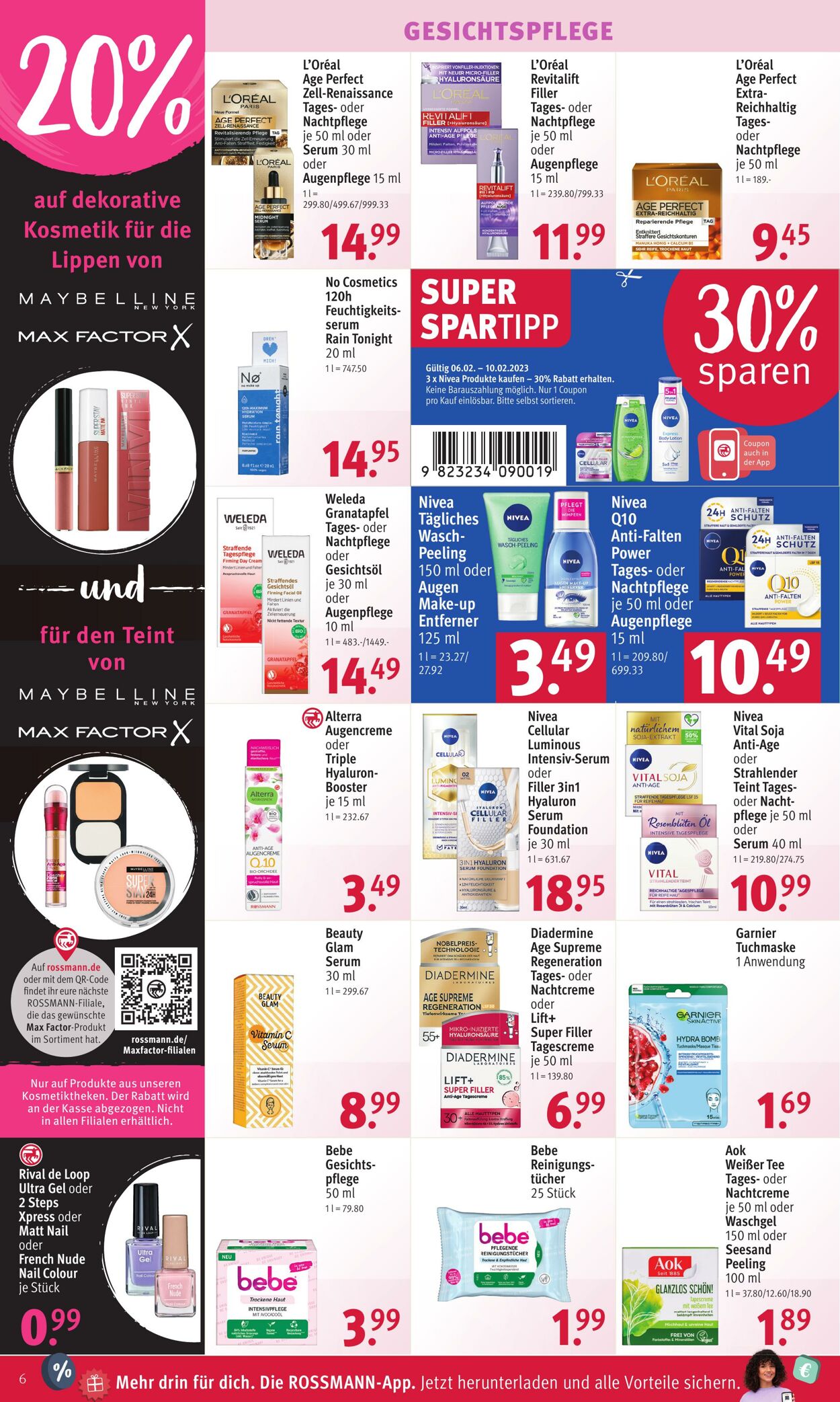 Prospekt Rossmann 06.02.2023 - 10.02.2023