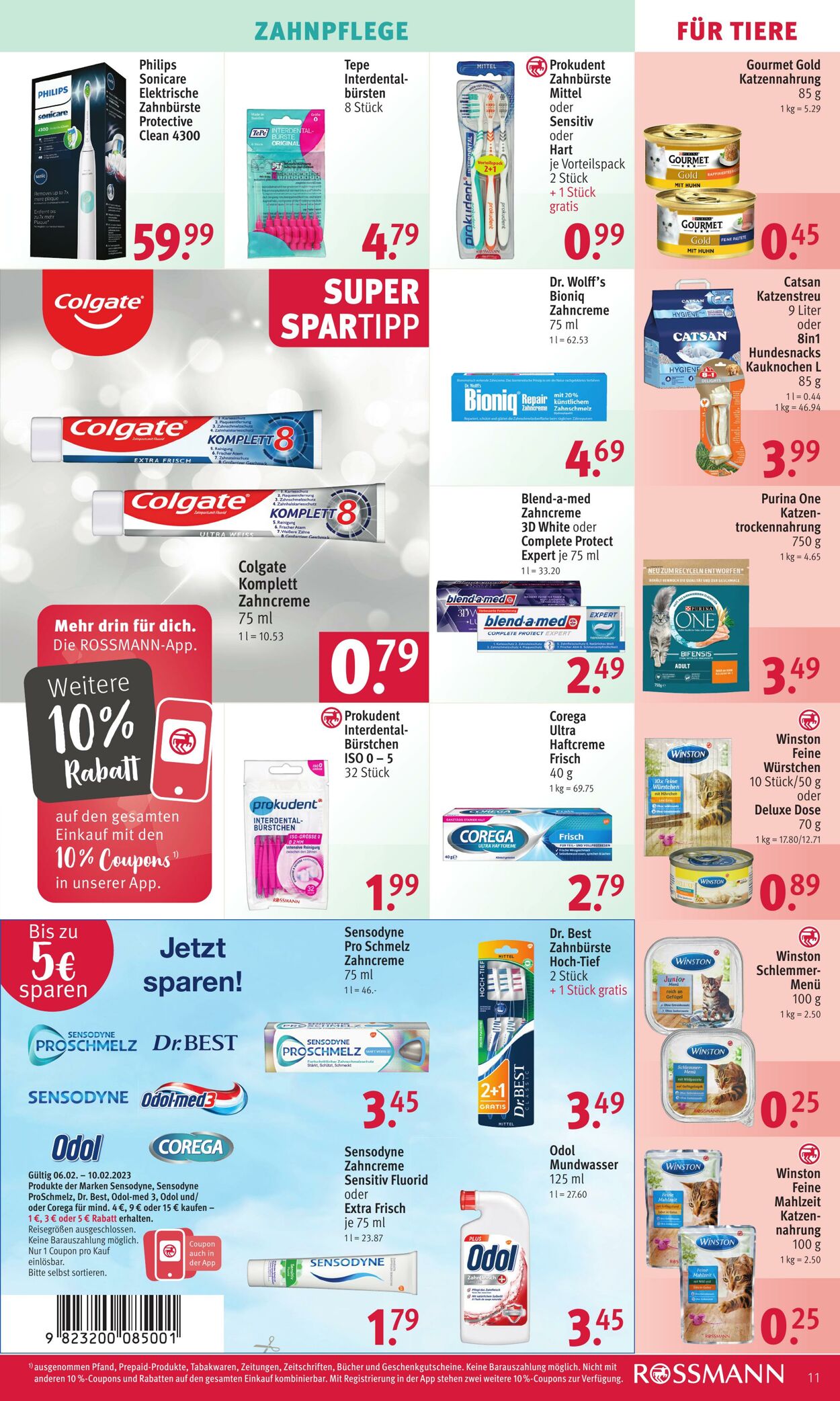 Prospekt Rossmann 06.02.2023 - 10.02.2023