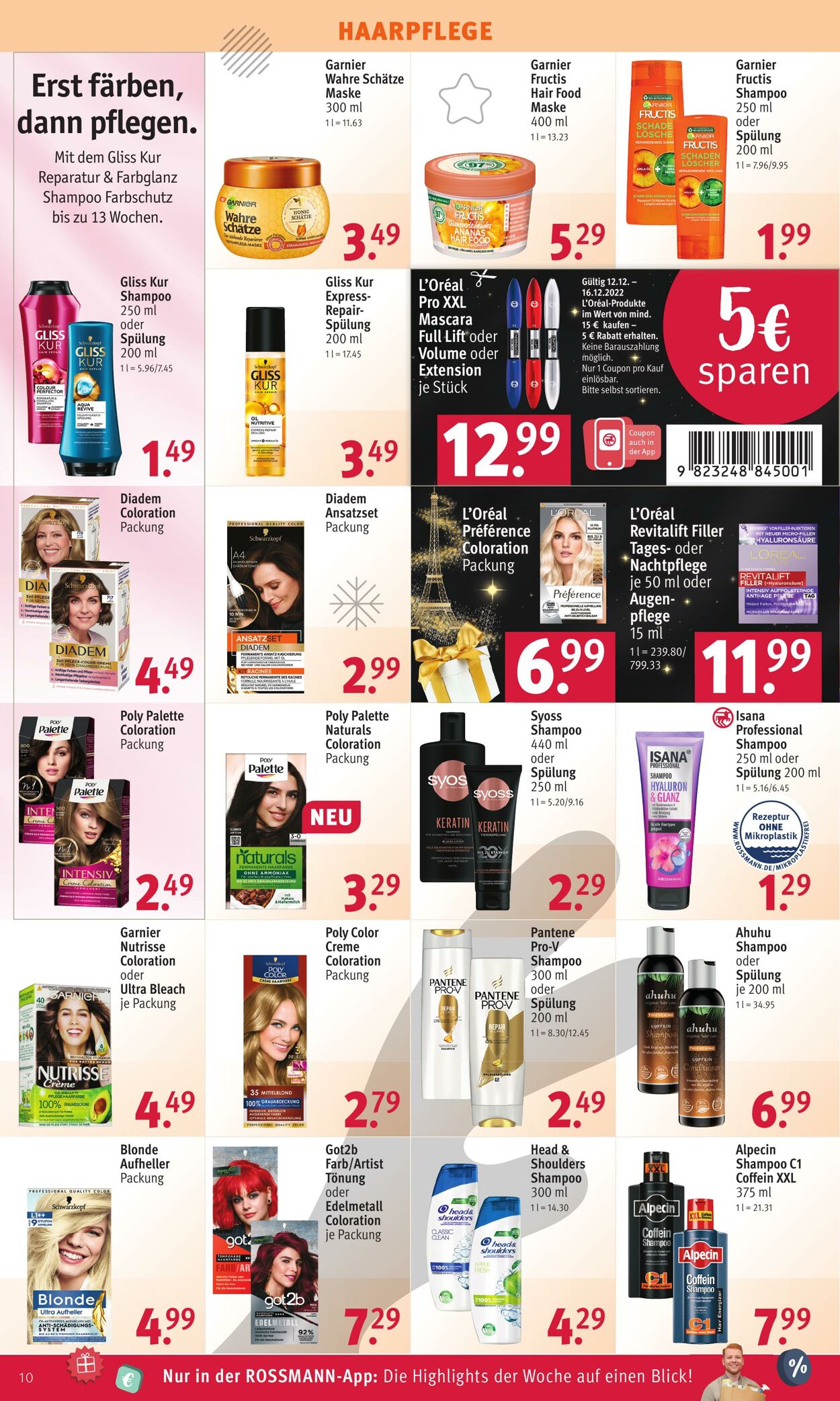 Prospekt Rossmann 12.12.2022 - 16.12.2022