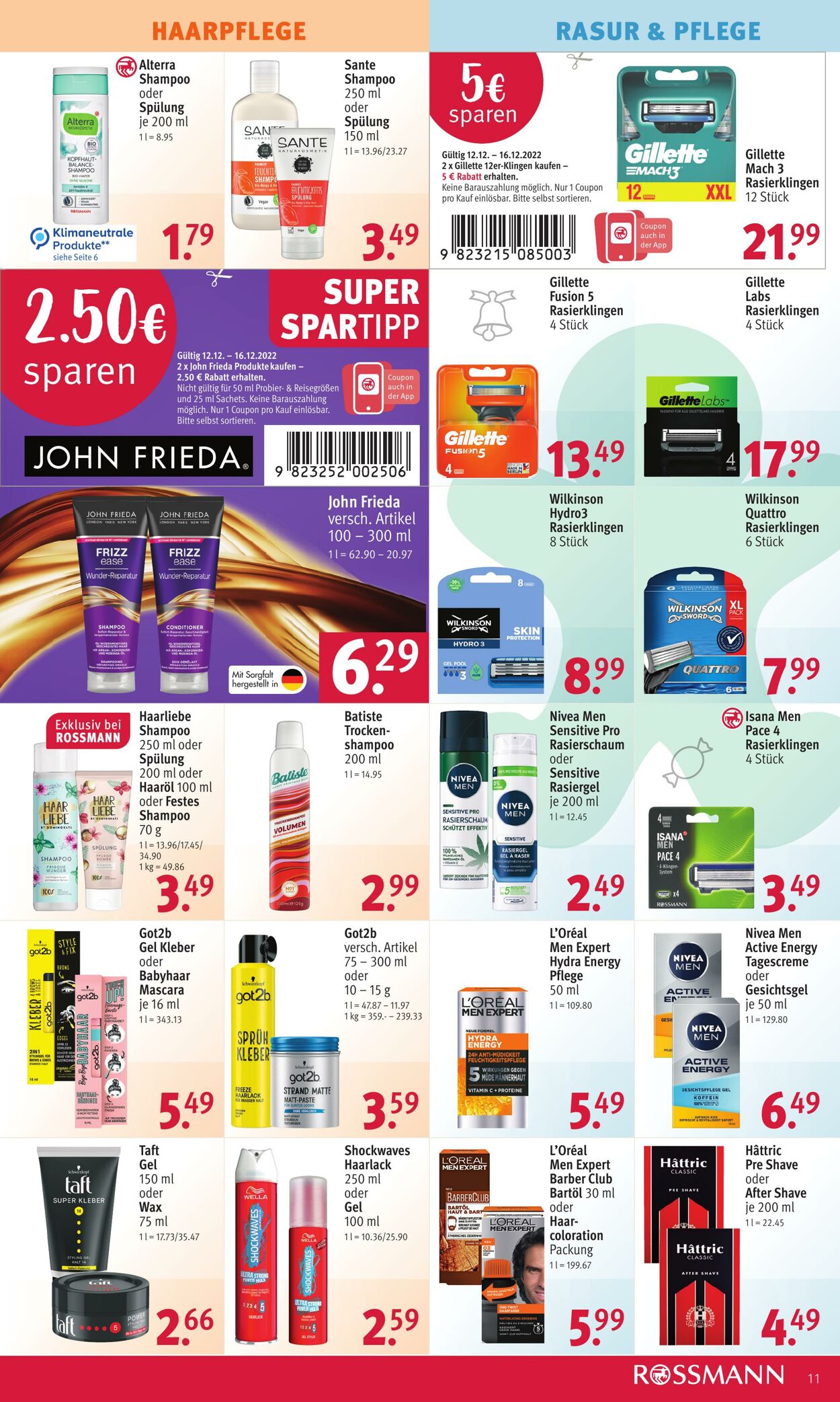 Prospekt Rossmann 12.12.2022 - 16.12.2022