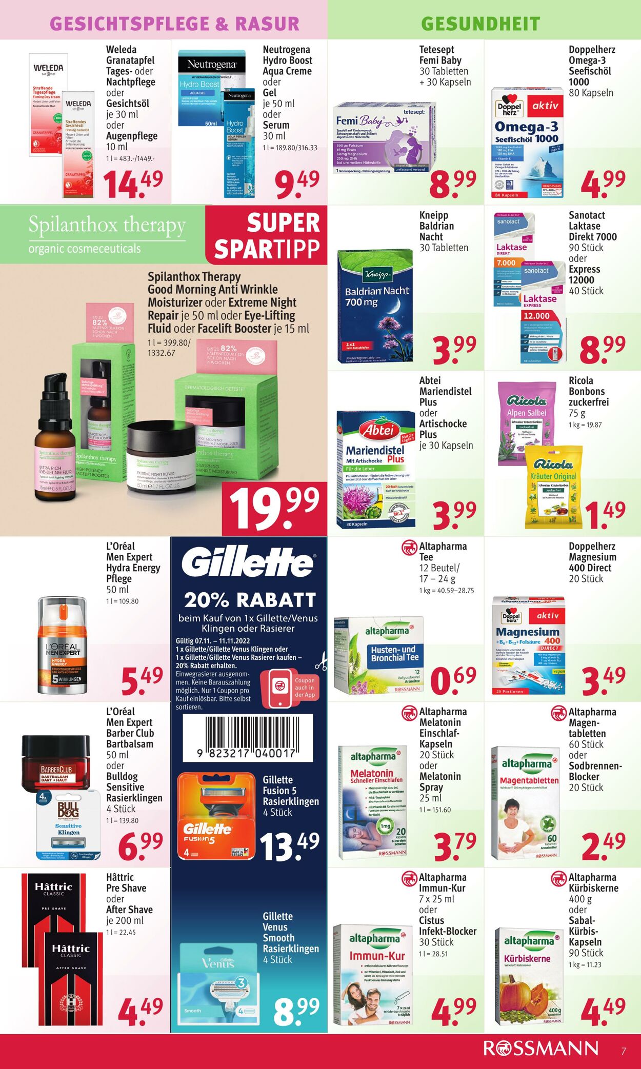 Prospekt Rossmann 07.11.2022 - 11.11.2022