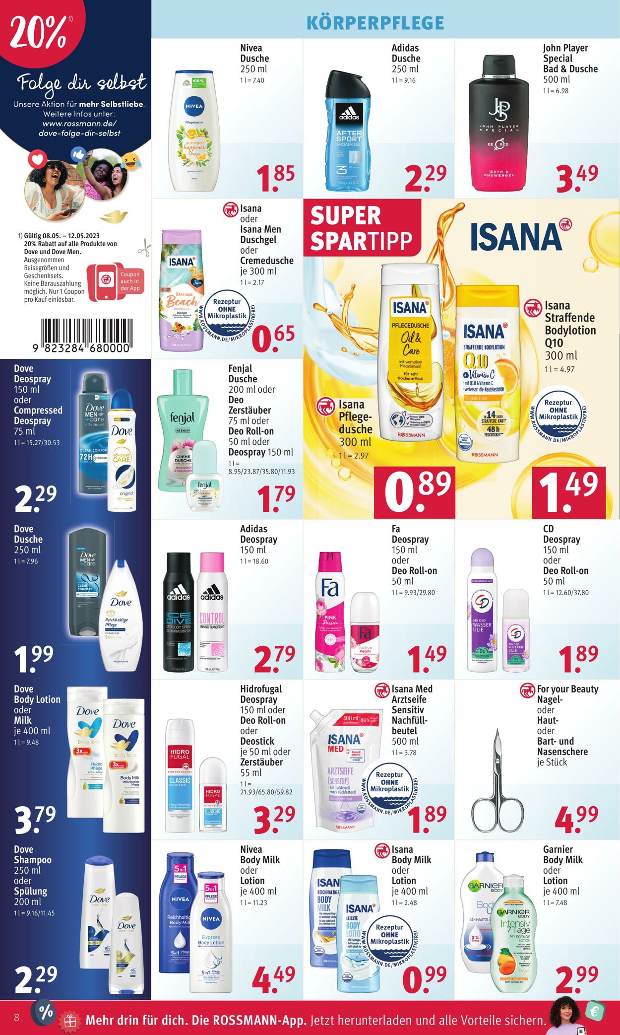 Prospekt Rossmann 08.05.2023 - 13.05.2023