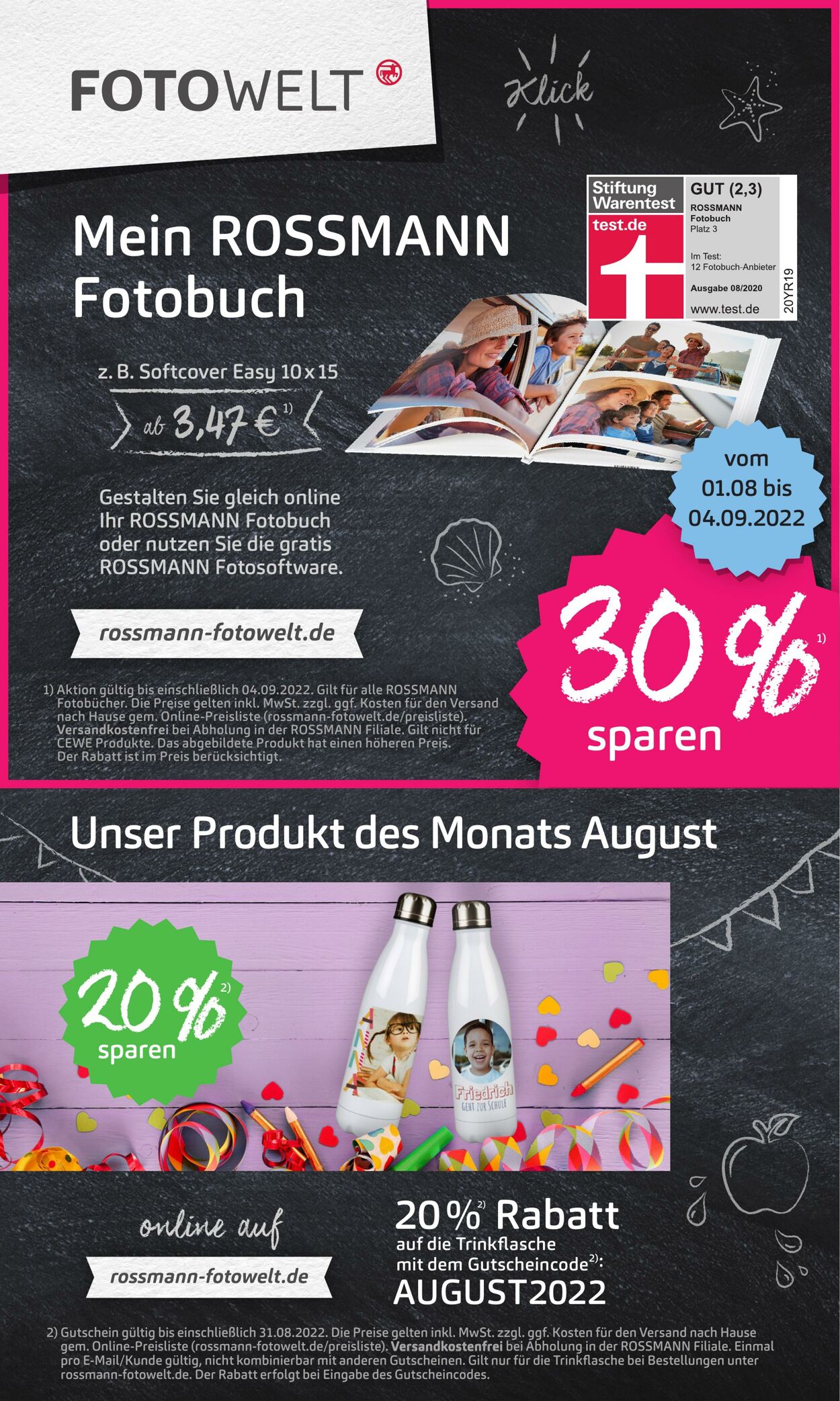 Prospekt Rossmann 22.08.2022 - 26.08.2022