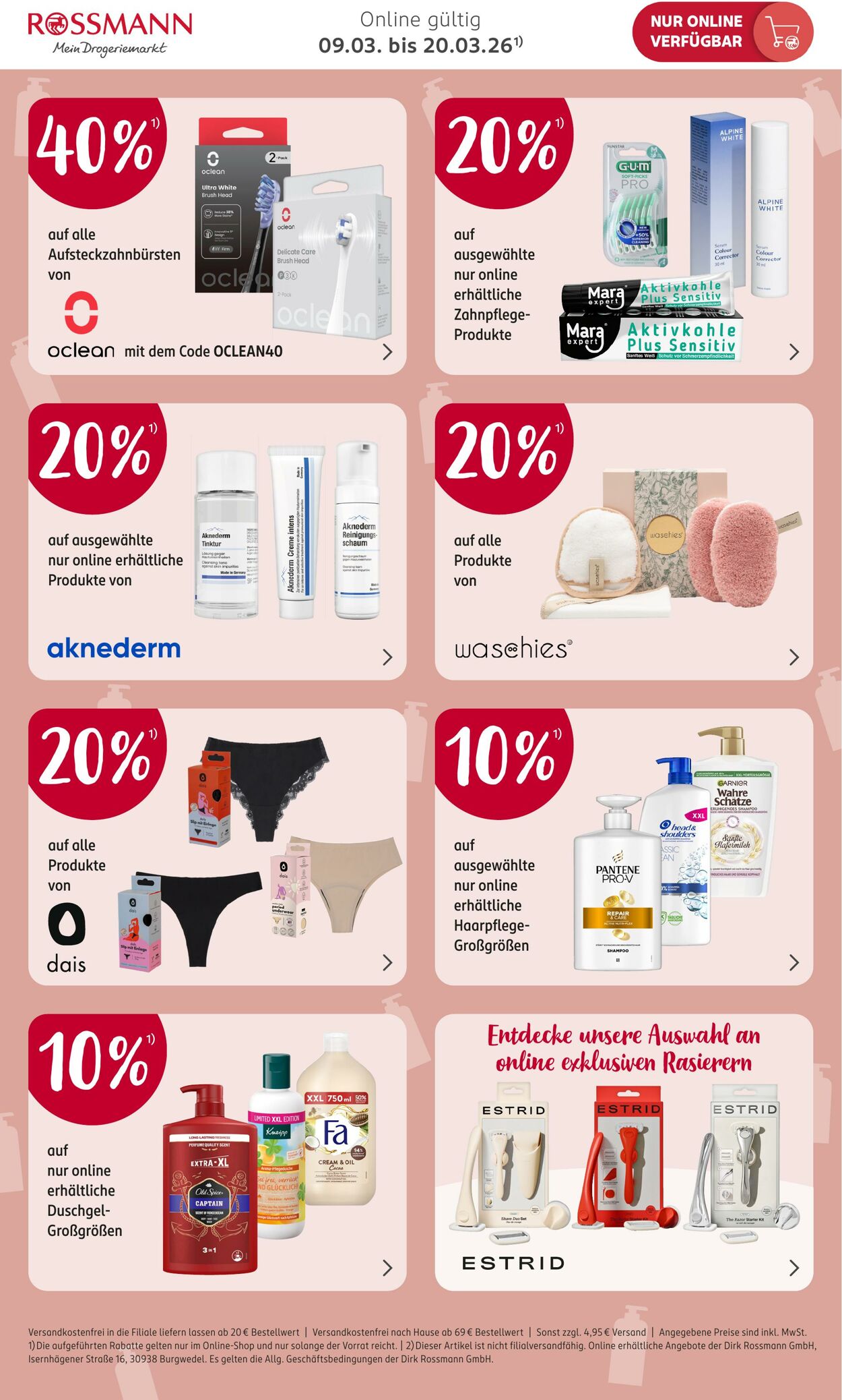 Prospekt Rossmann 09.03.2026 - 14.03.2026