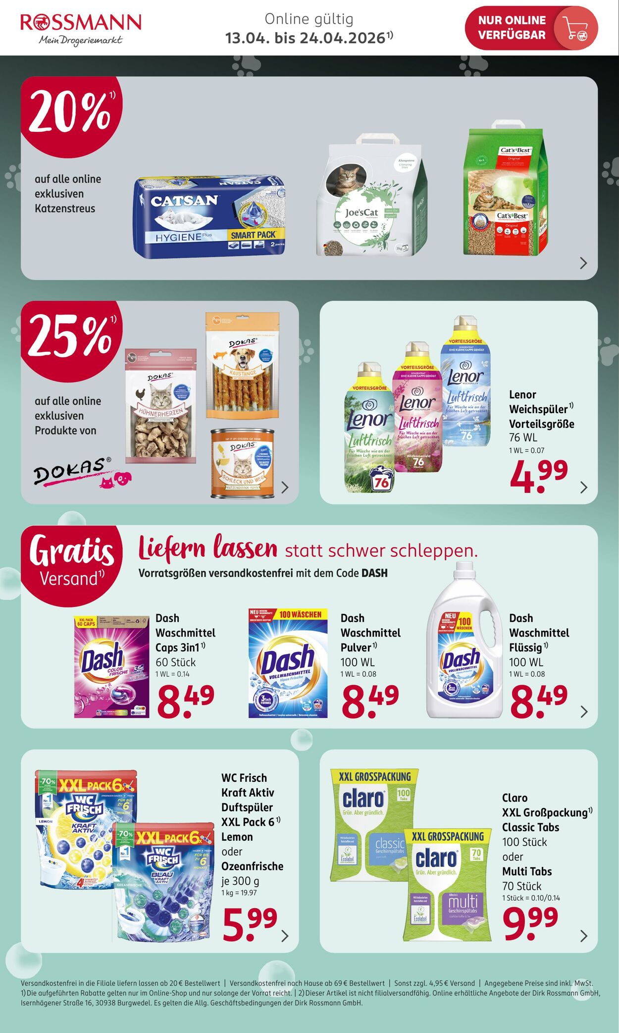 Prospekt Rossmann 13.04.2026 - 18.04.2026