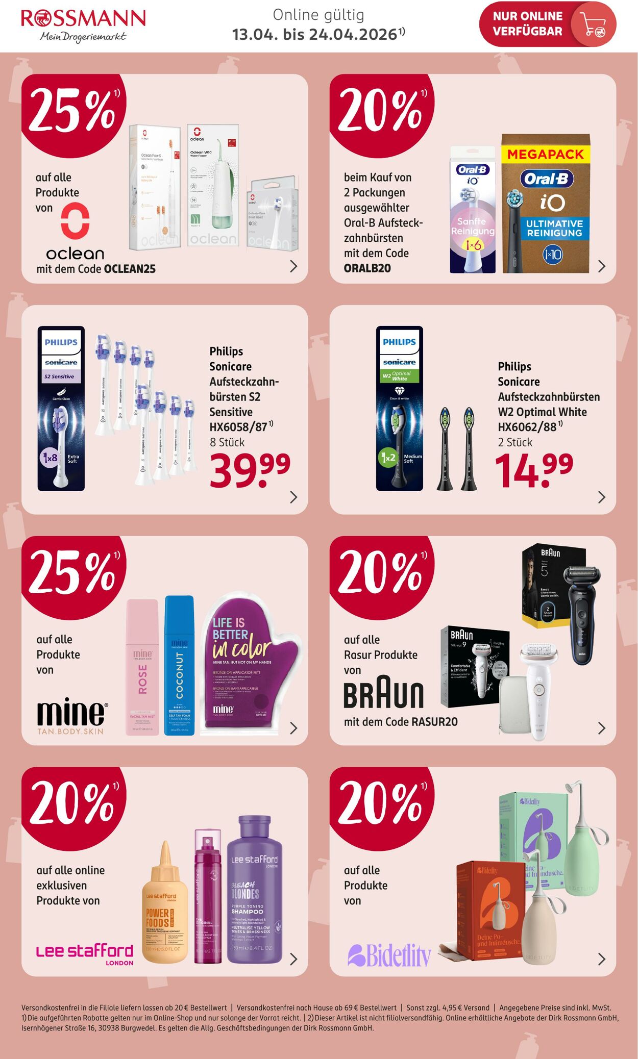 Prospekt Rossmann 13.04.2026 - 18.04.2026