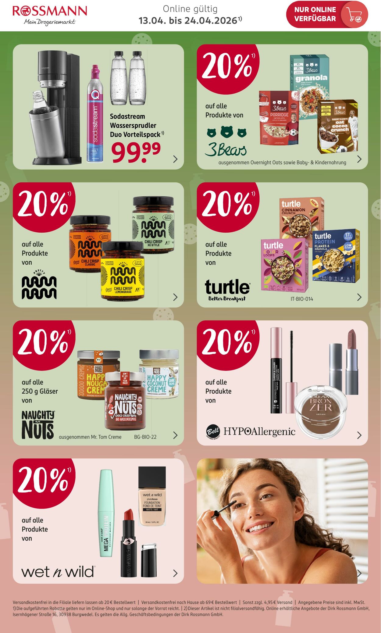 Prospekt Rossmann 13.04.2026 - 18.04.2026