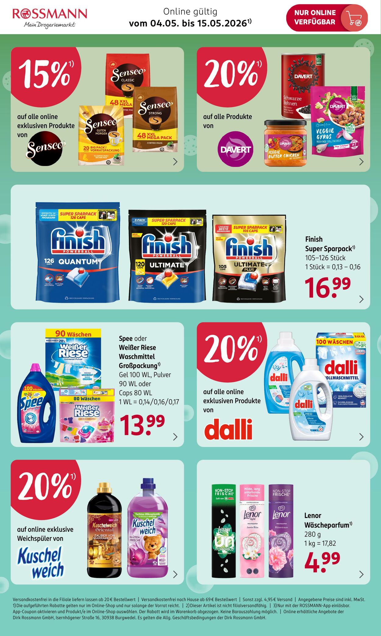 Prospekt Rossmann 04.05.2026 - 09.05.2026