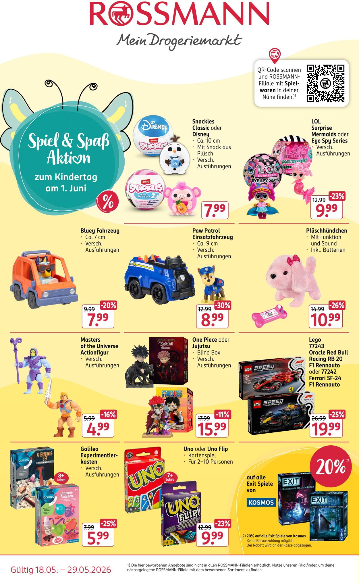 Prospekt Rossmann 18.05.2026 - 23.05.2026