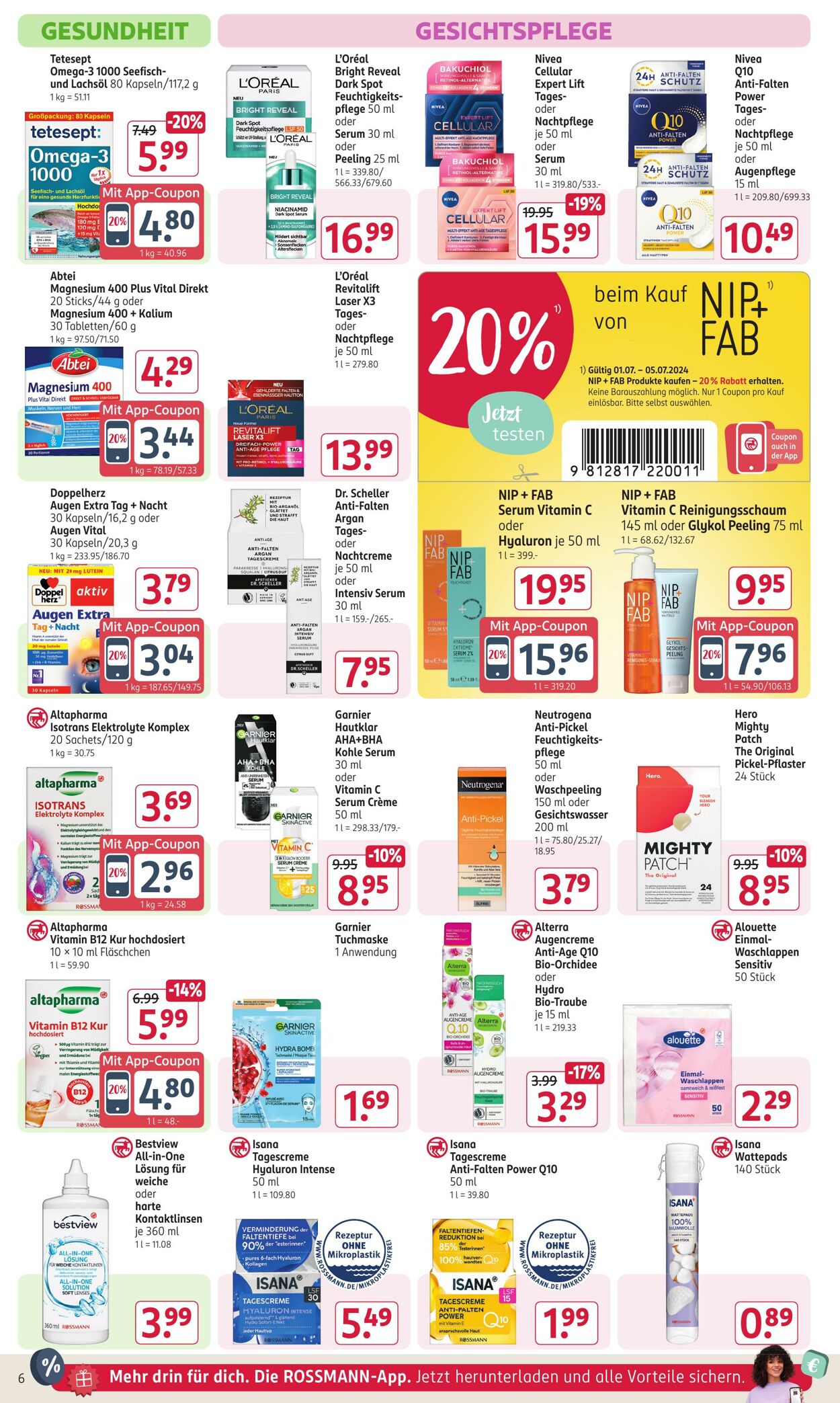 Prospekt Rossmann 01.07.2024 - 05.07.2024