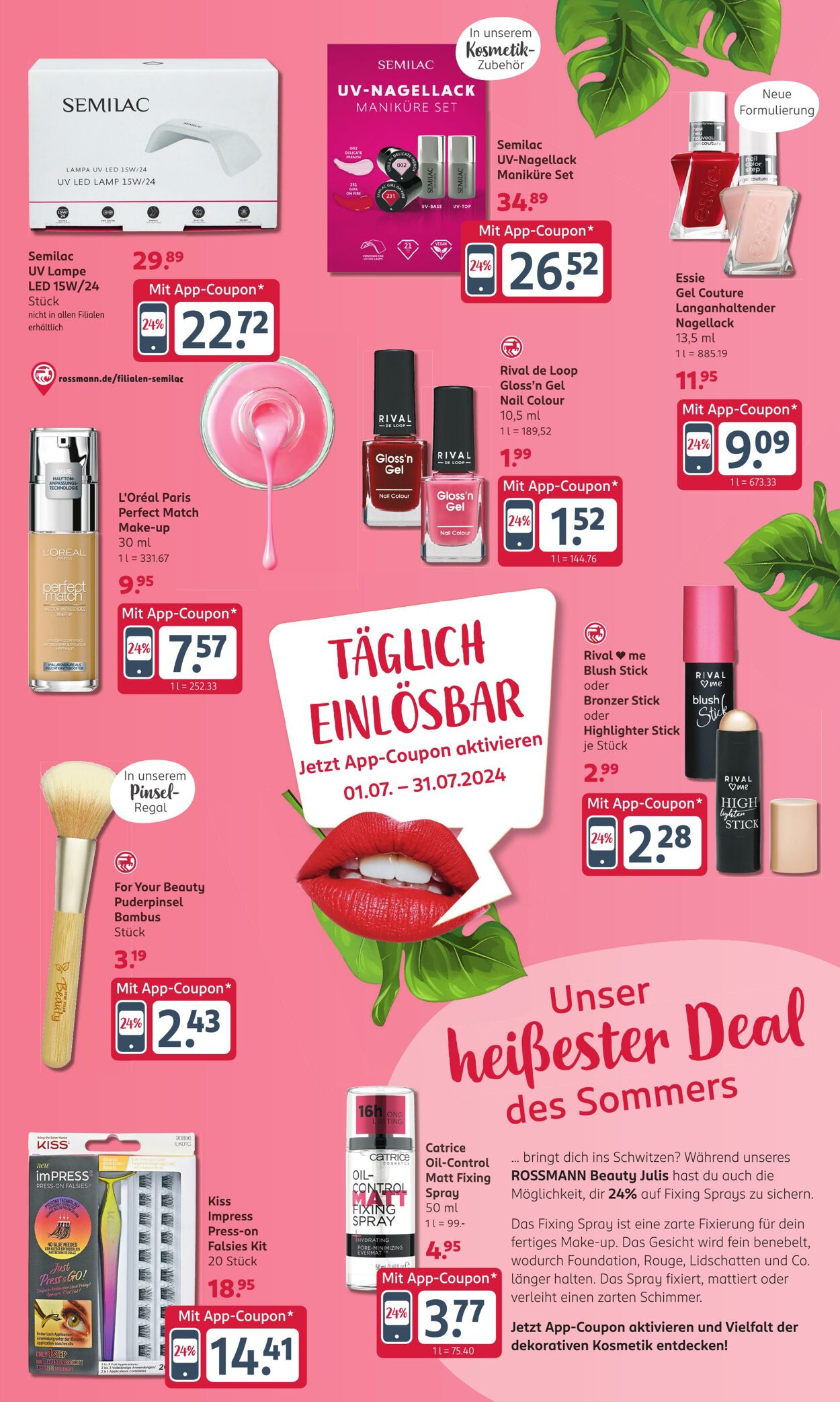 Prospekt Rossmann 01.07.2024 - 05.07.2024