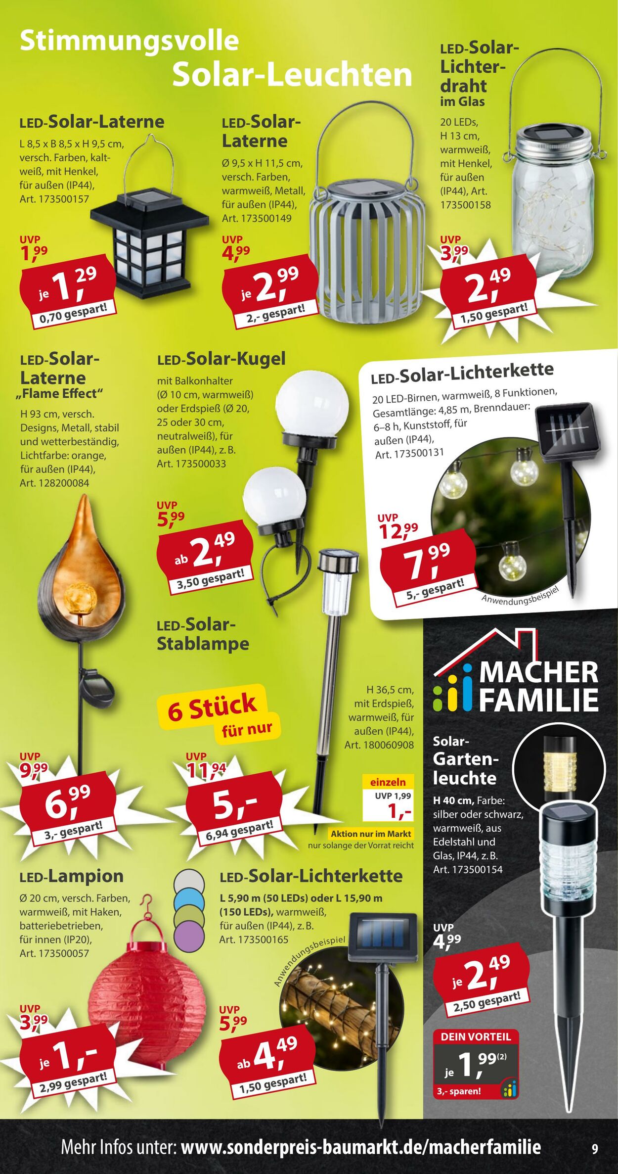 Prospekt Sonderpreis Baumarkt 21.02.2026 - 07.03.2026