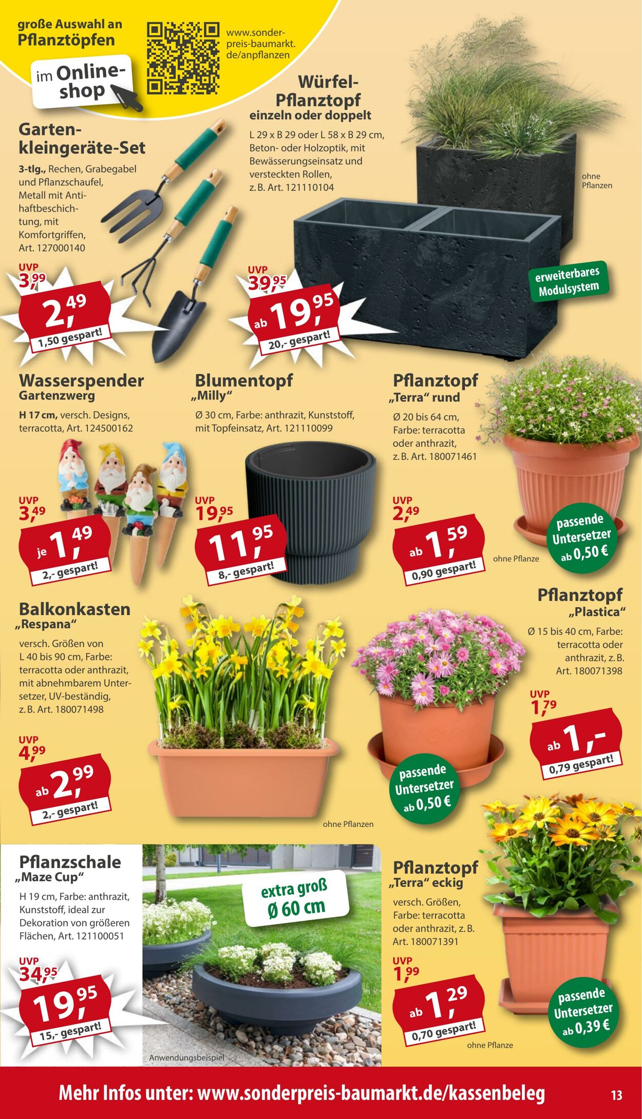 Prospekt Sonderpreis Baumarkt 21.02.2026 - 07.03.2026