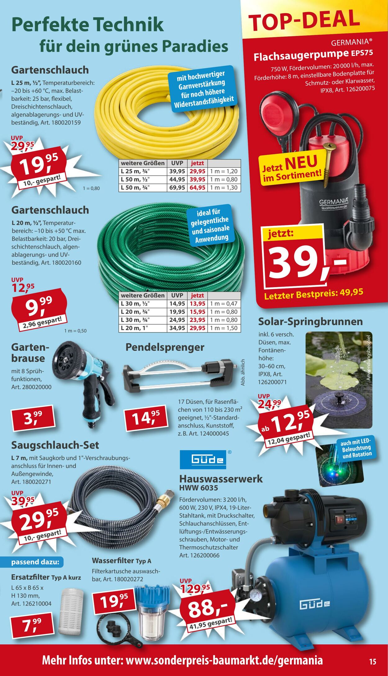 Prospekt Sonderpreis Baumarkt 21.02.2026 - 07.03.2026