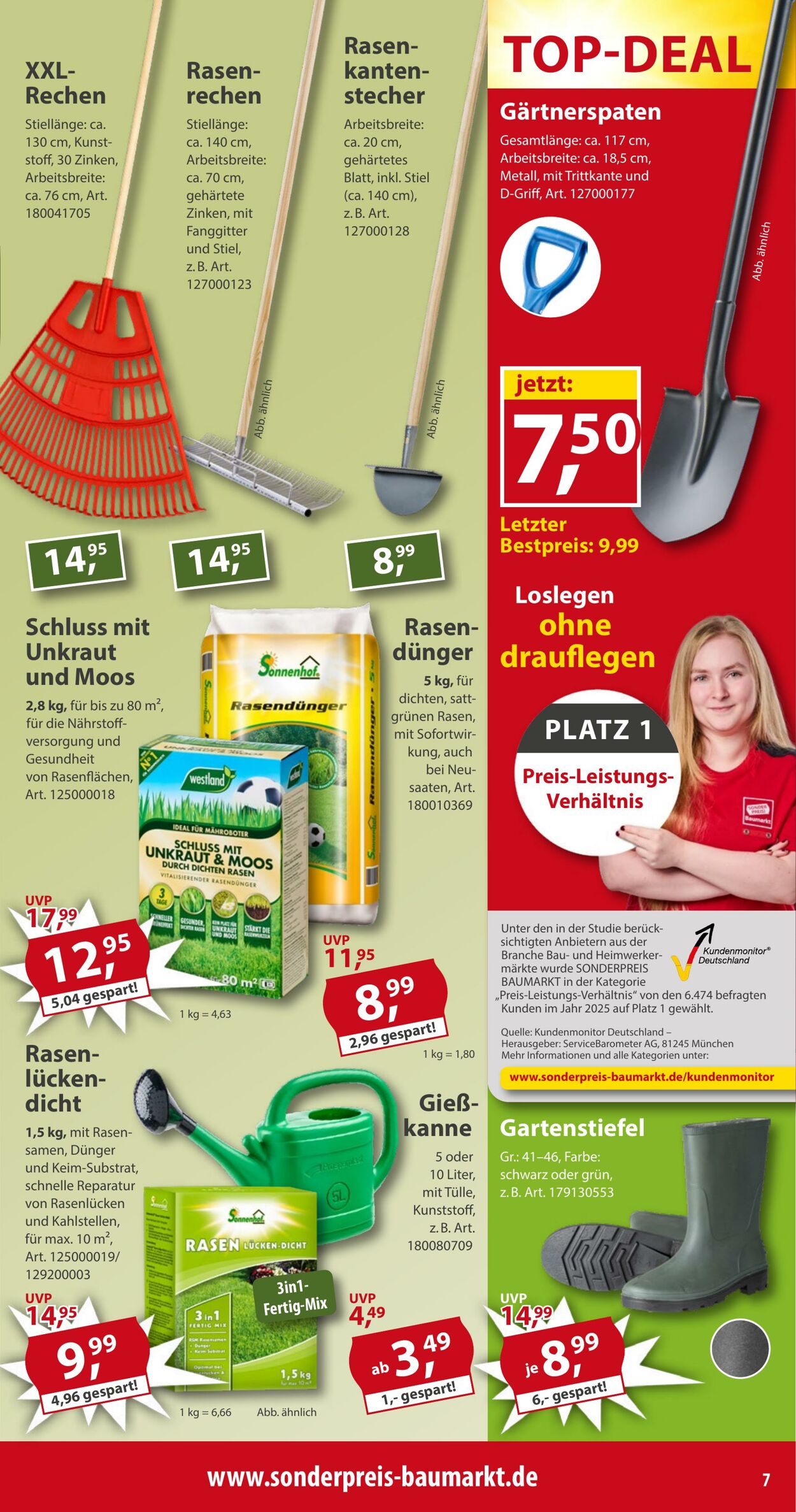 Prospekt Sonderpreis Baumarkt 28.02.2026 - 14.03.2026