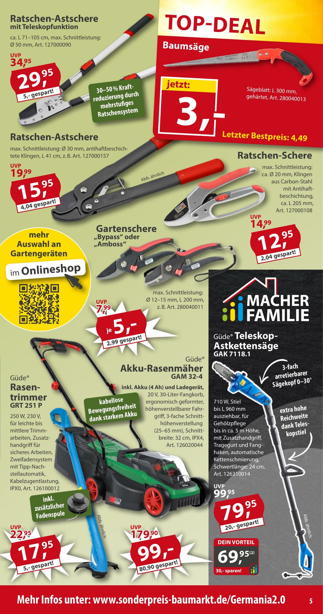 Prospekt Sonderpreis Baumarkt 28.02.2026 - 14.03.2026