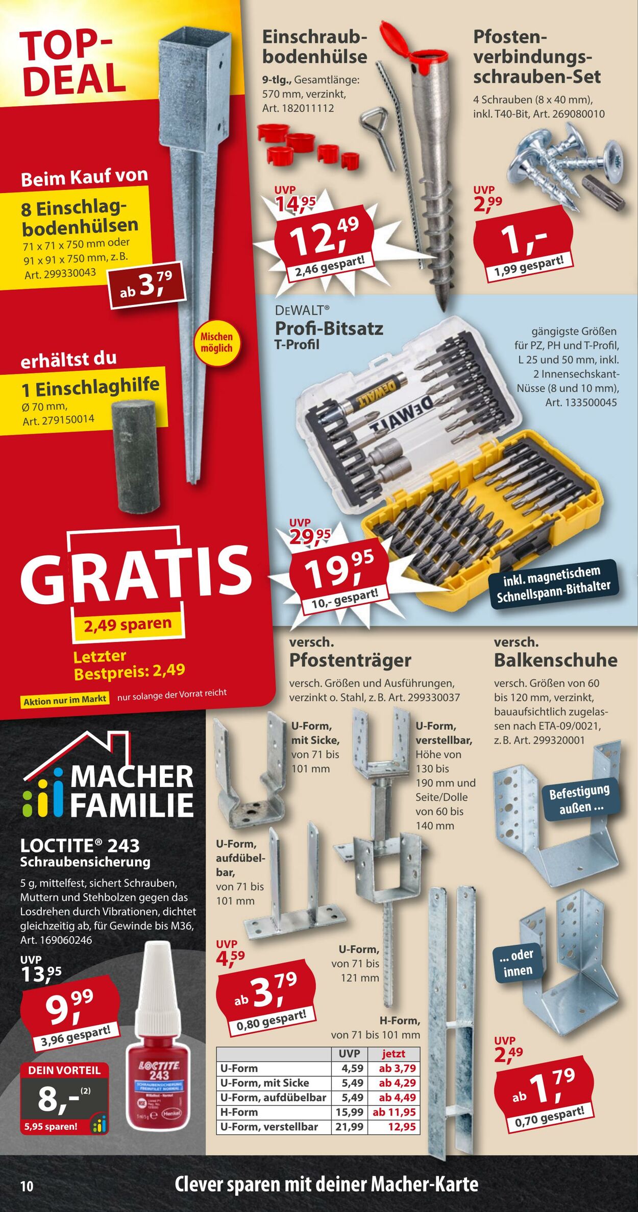 Prospekt Sonderpreis Baumarkt 28.02.2026 - 14.03.2026
