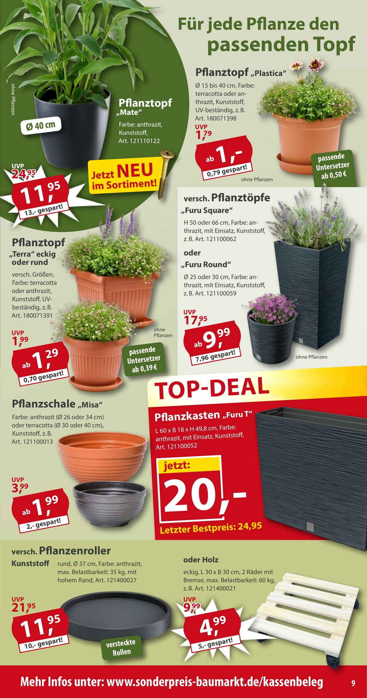 Prospekt Sonderpreis Baumarkt 28.02.2026 - 14.03.2026