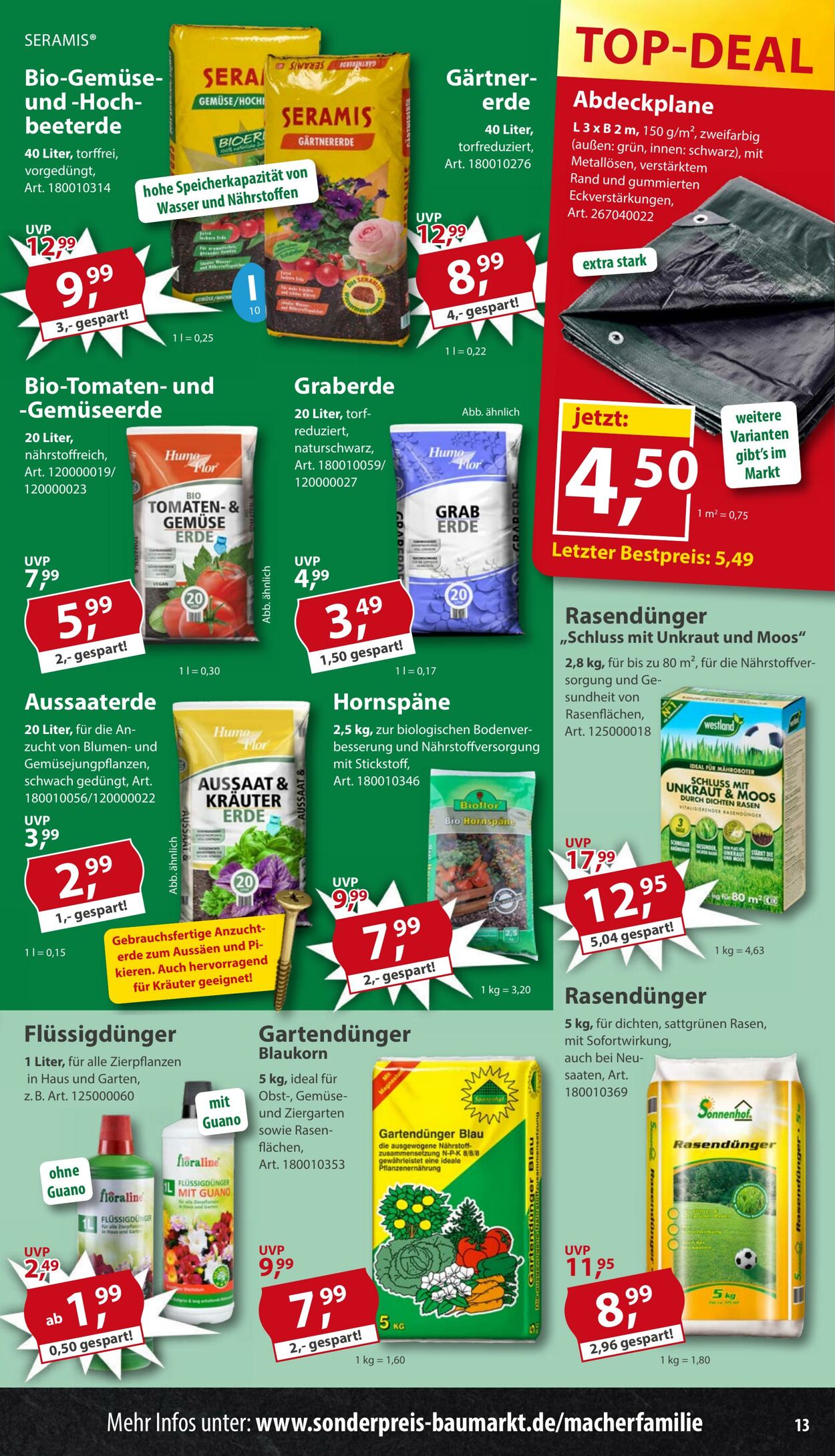 Prospekt Sonderpreis Baumarkt 14.03.2026 - 28.03.2026