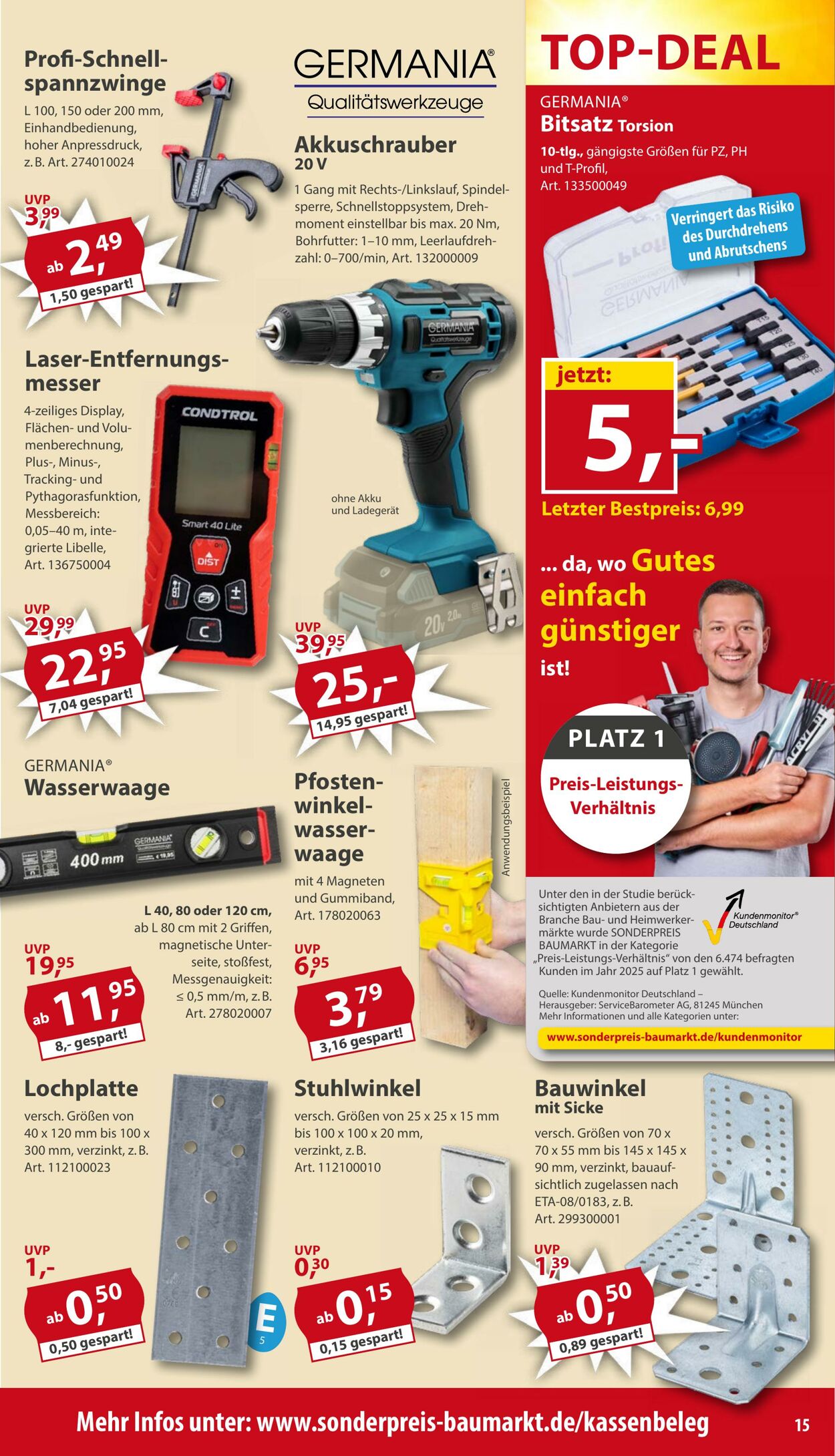 Prospekt Sonderpreis Baumarkt 14.03.2026 - 28.03.2026