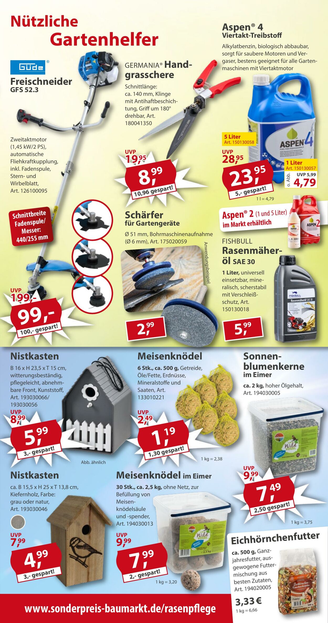 Prospekt Sonderpreis Baumarkt 21.03.2026 - 04.04.2026