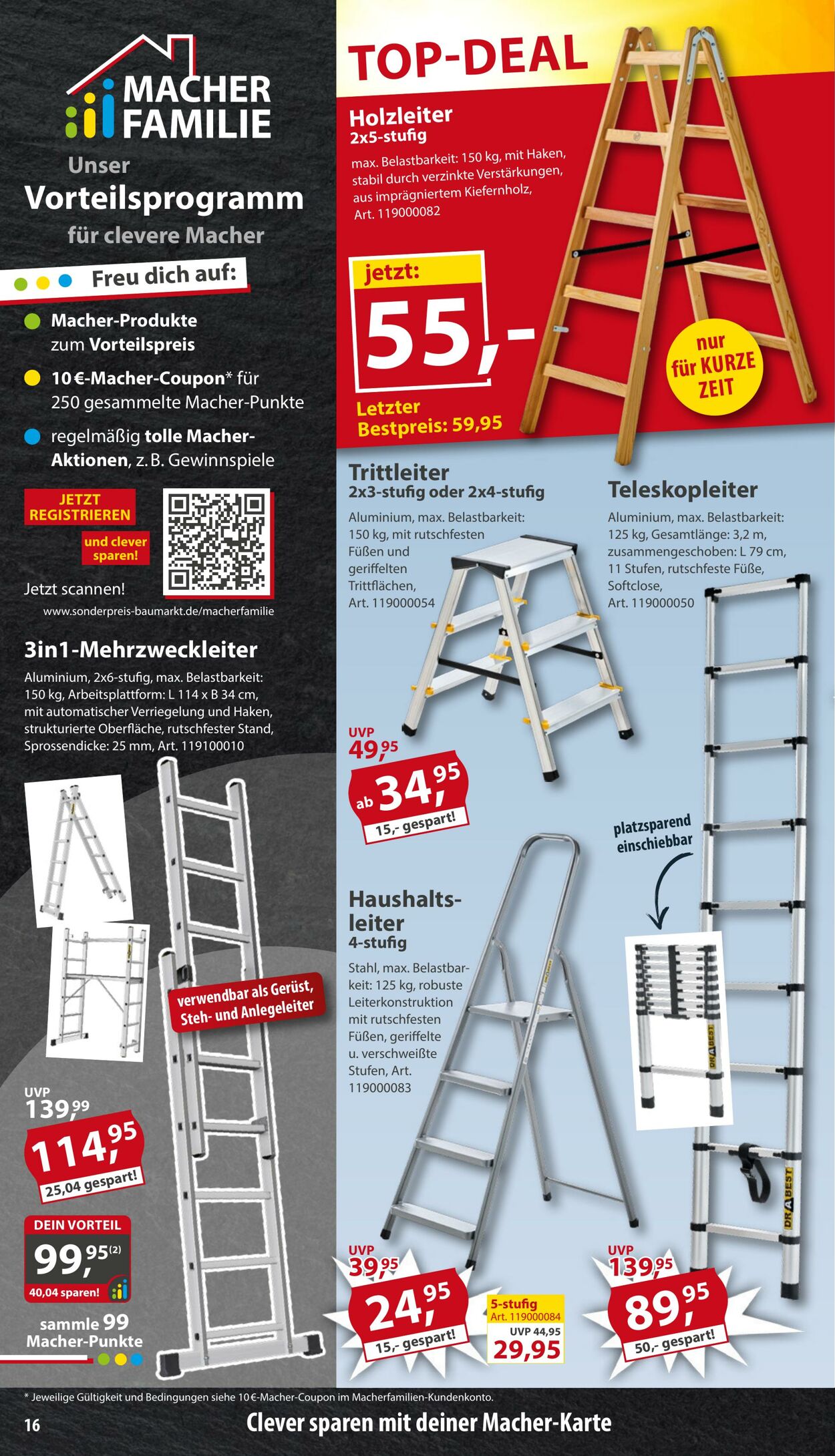 Prospekt Sonderpreis Baumarkt 21.03.2026 - 04.04.2026