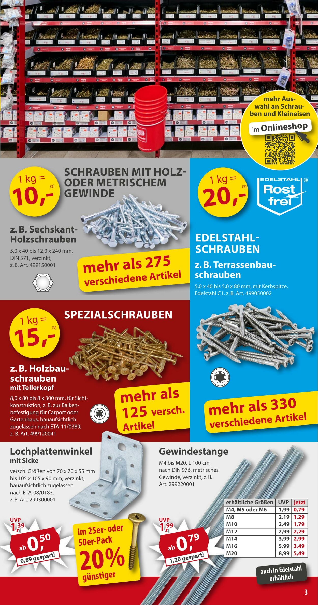 Prospekt Sonderpreis Baumarkt 21.03.2026 - 04.04.2026
