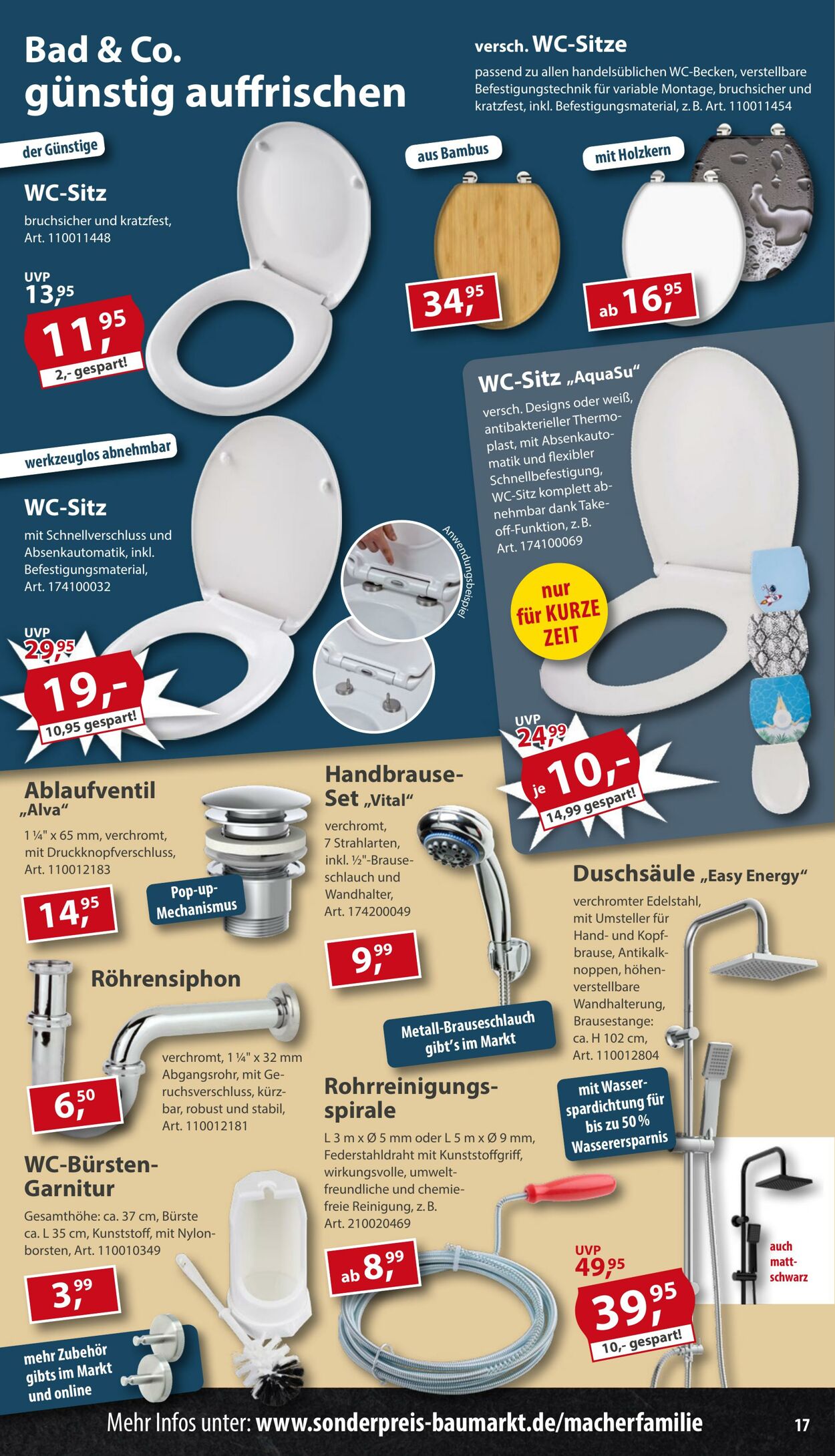 Prospekt Sonderpreis Baumarkt 21.03.2026 - 04.04.2026