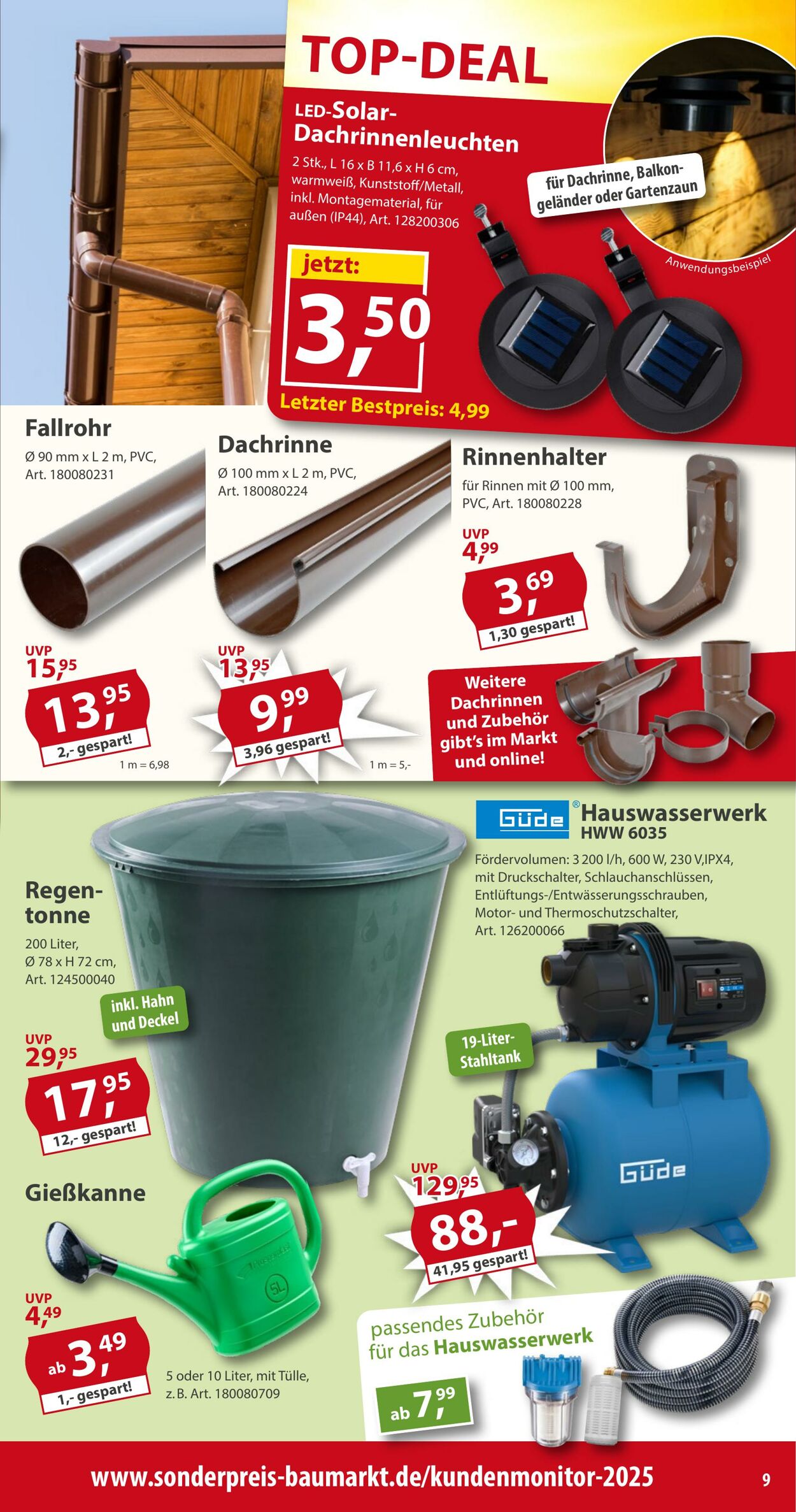 Prospekt Sonderpreis Baumarkt 21.03.2026 - 04.04.2026