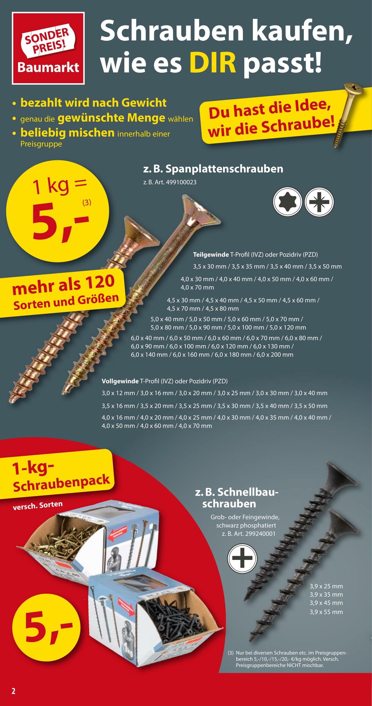 Prospekt Sonderpreis Baumarkt 21.03.2026 - 04.04.2026