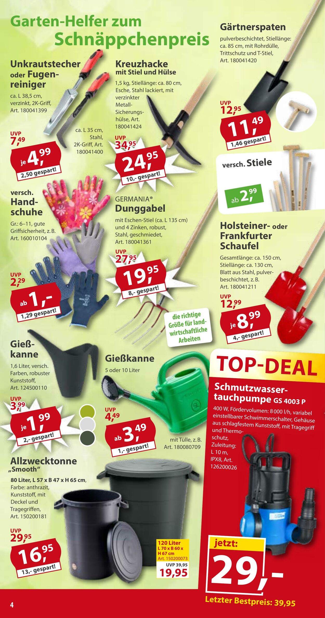 Prospekt Sonderpreis Baumarkt 28.03.2026 - 11.04.2026