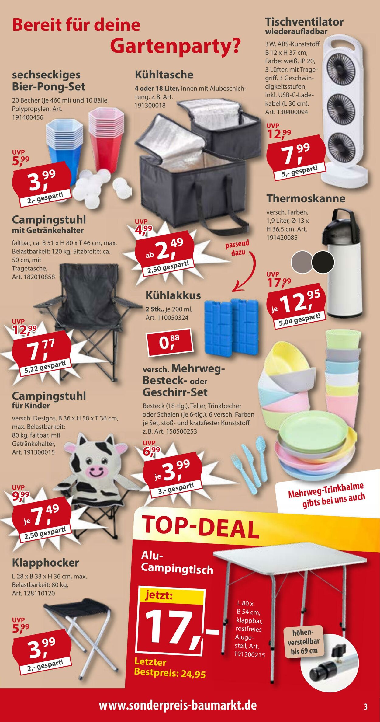 Prospekt Sonderpreis Baumarkt 04.04.2026 - 18.04.2026