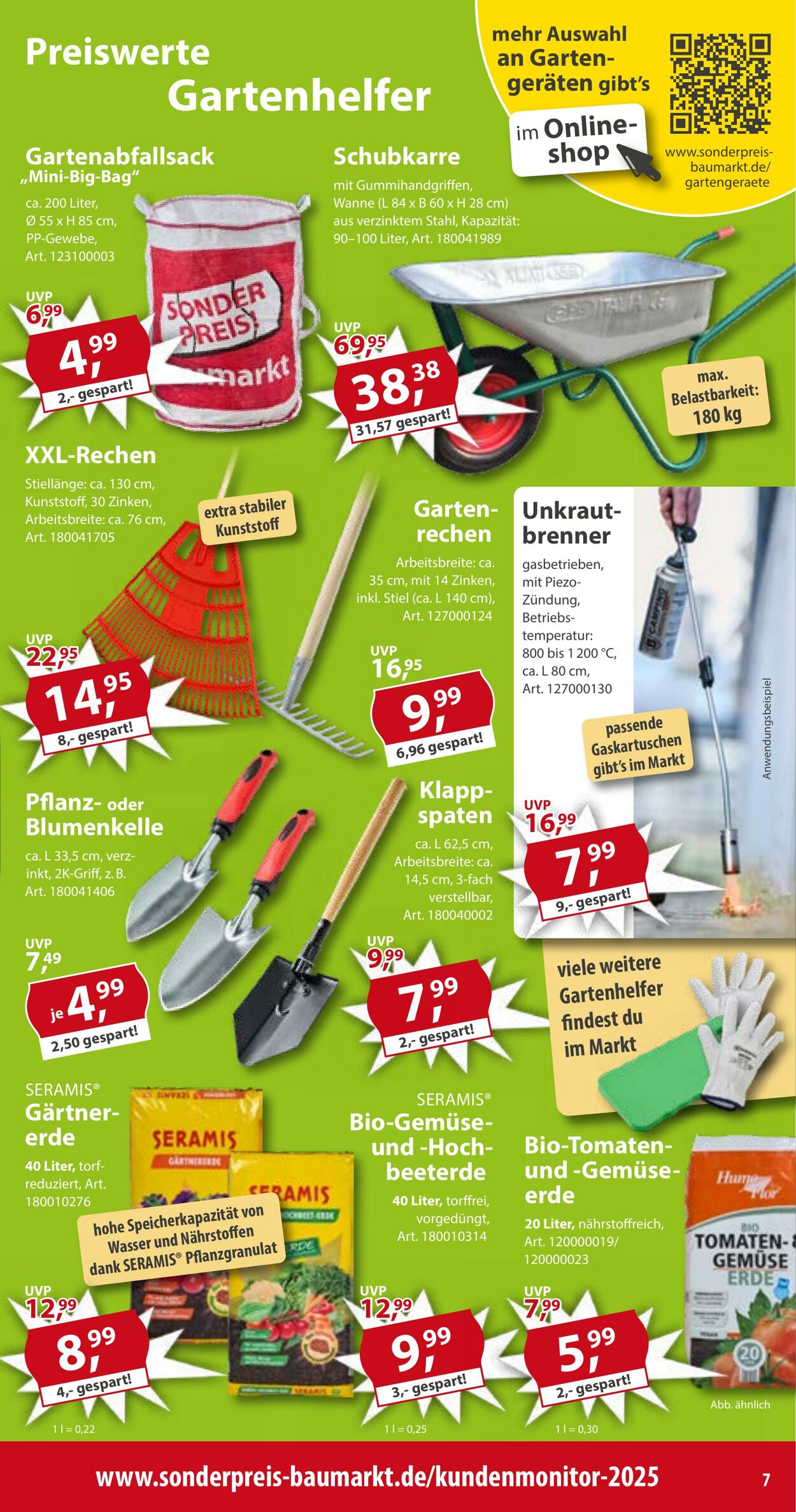 Prospekt Sonderpreis Baumarkt 04.04.2026 - 18.04.2026