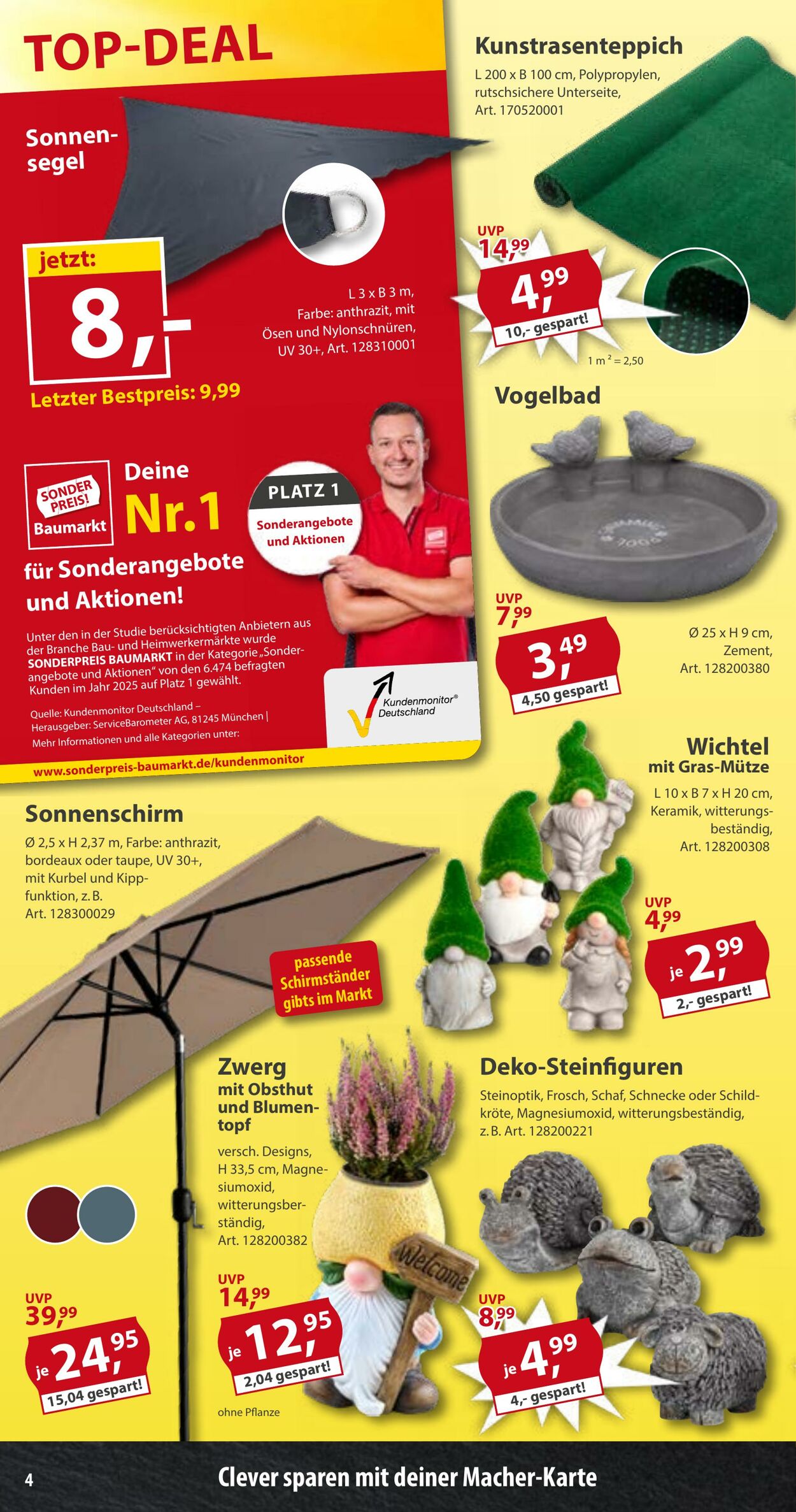 Prospekt Sonderpreis Baumarkt 04.04.2026 - 18.04.2026