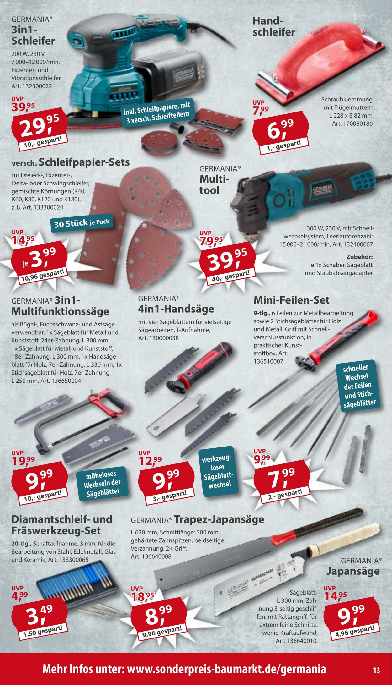 Prospekt Sonderpreis Baumarkt 04.04.2026 - 18.04.2026