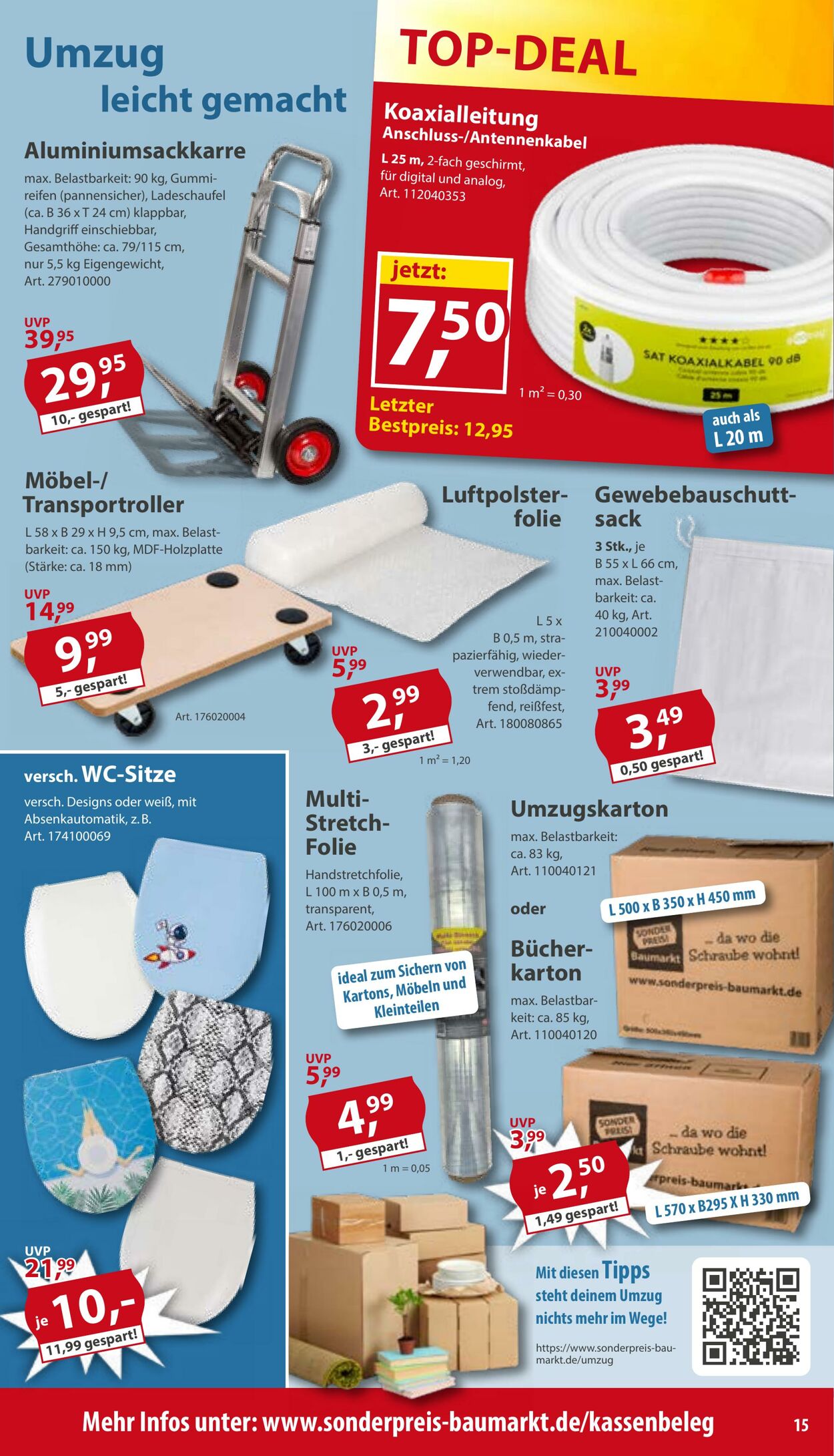 Prospekt Sonderpreis Baumarkt 04.04.2026 - 18.04.2026