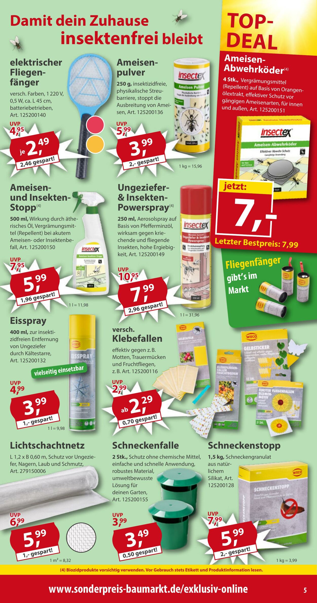 Prospekt Sonderpreis Baumarkt 11.04.2026 - 25.04.2026