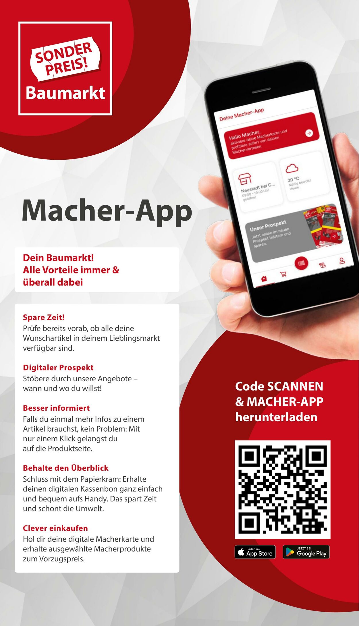 Prospekt Sonderpreis Baumarkt 11.04.2026 - 25.04.2026