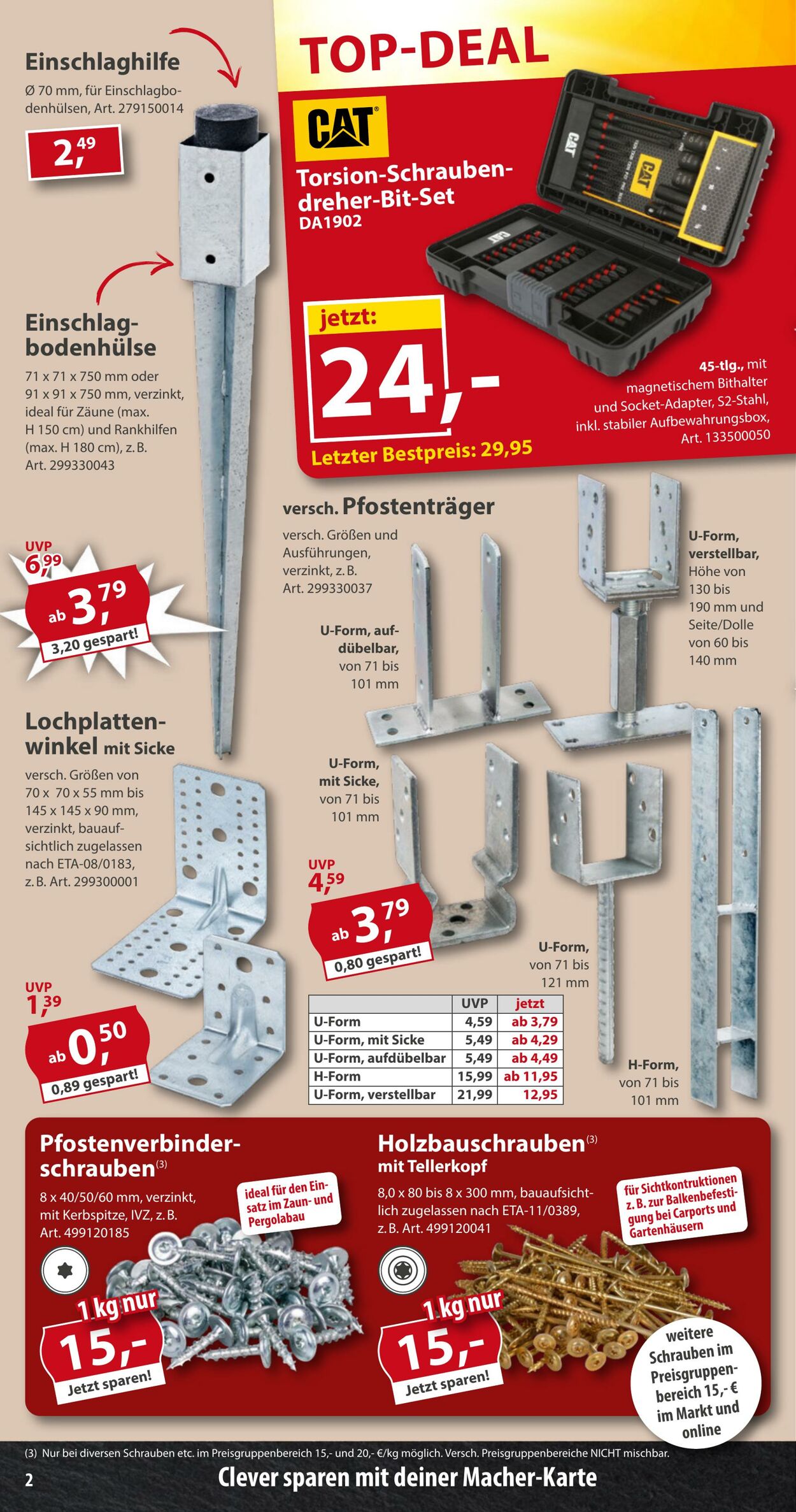 Prospekt Sonderpreis Baumarkt 11.04.2026 - 25.04.2026