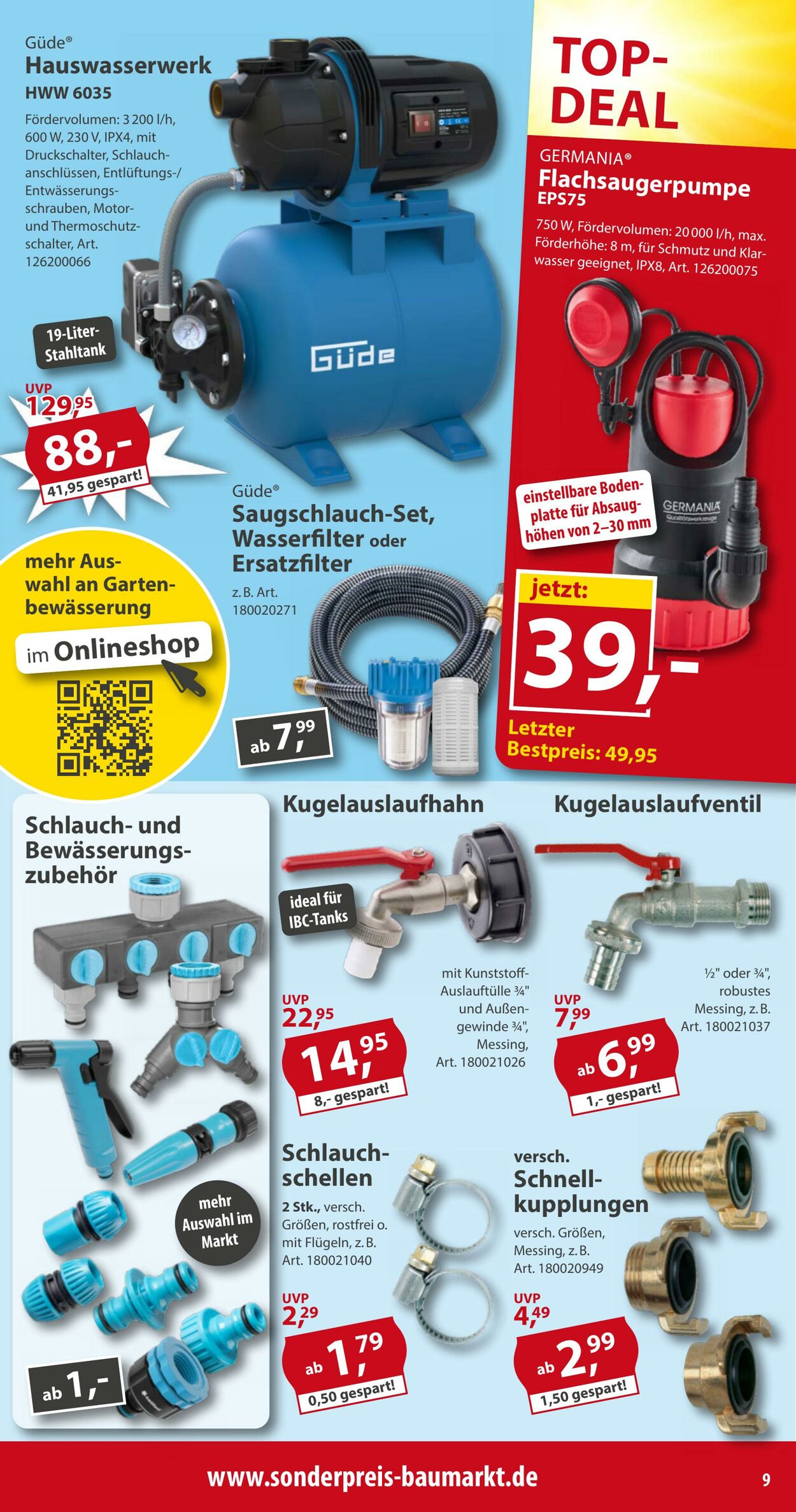 Prospekt Sonderpreis Baumarkt 18.04.2026 - 02.05.2026