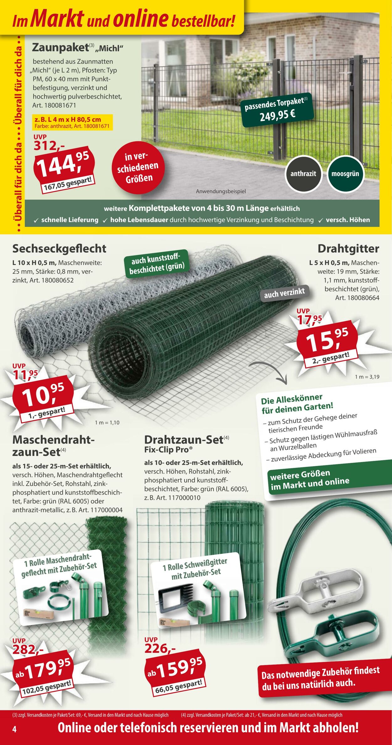 Prospekt Sonderpreis Baumarkt 18.04.2026 - 02.05.2026