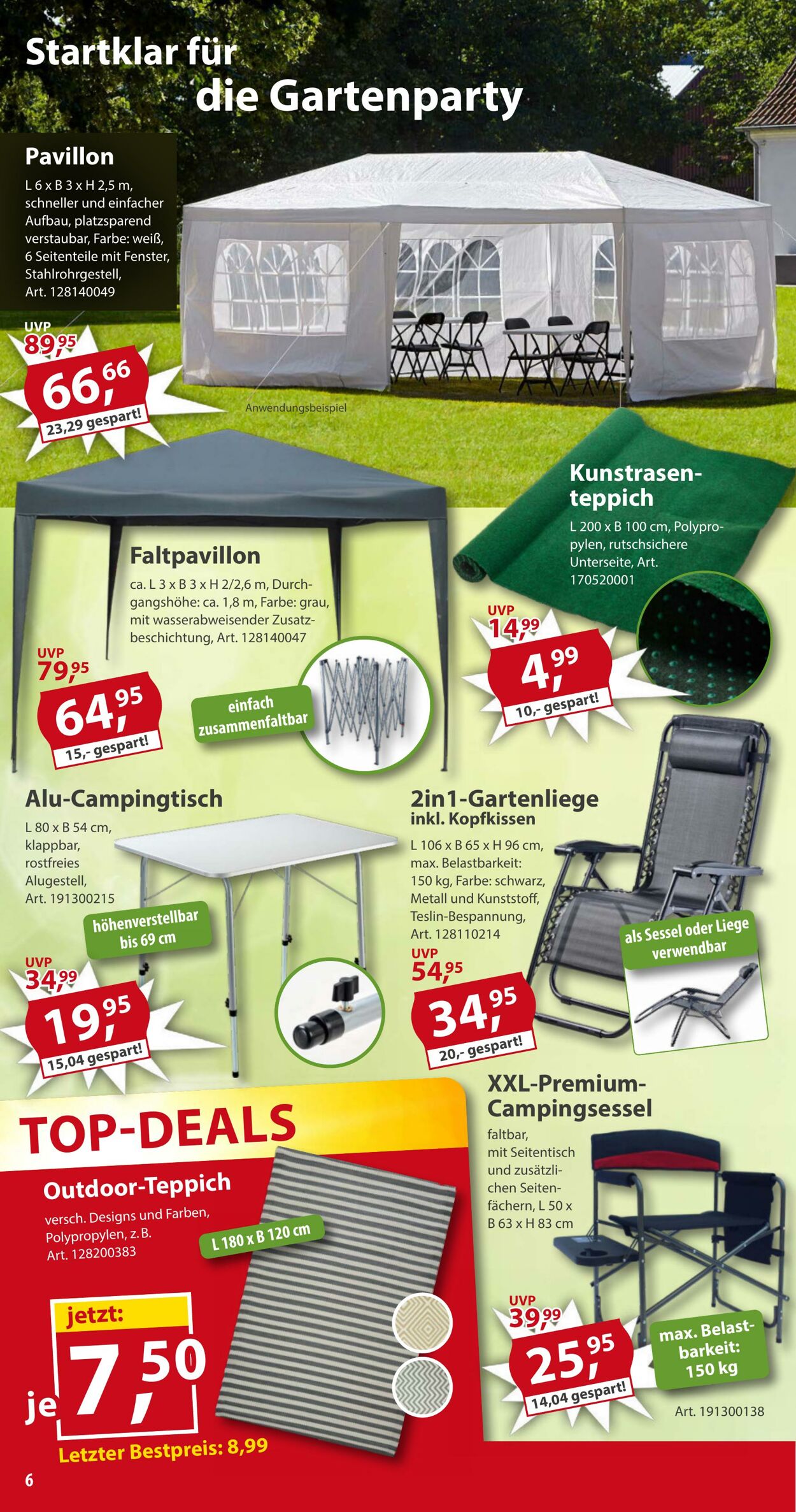 Prospekt Sonderpreis Baumarkt 18.04.2026 - 02.05.2026