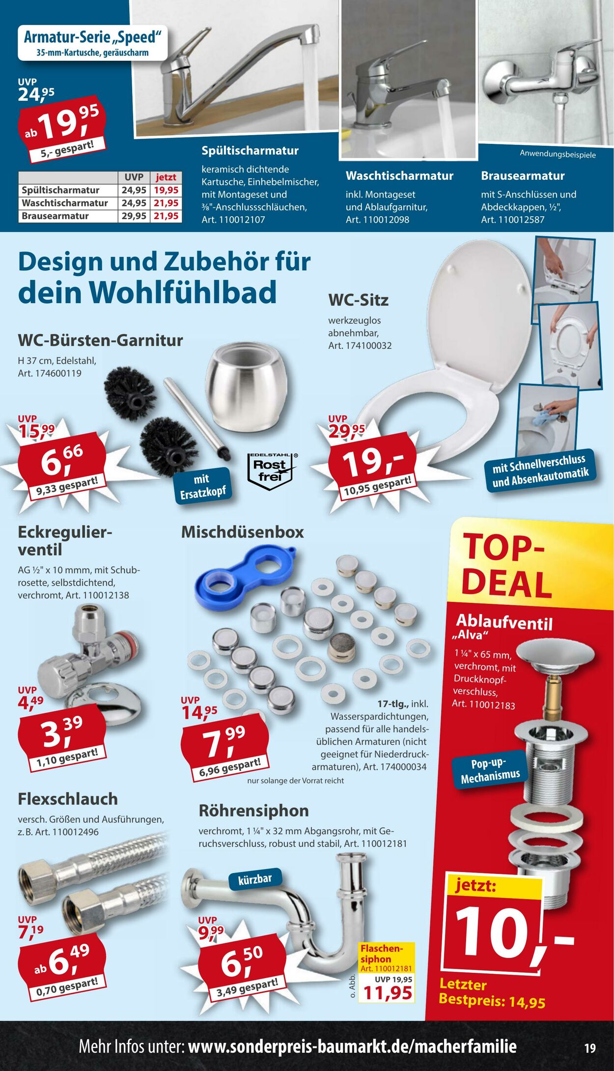 Prospekt Sonderpreis Baumarkt 18.04.2026 - 02.05.2026