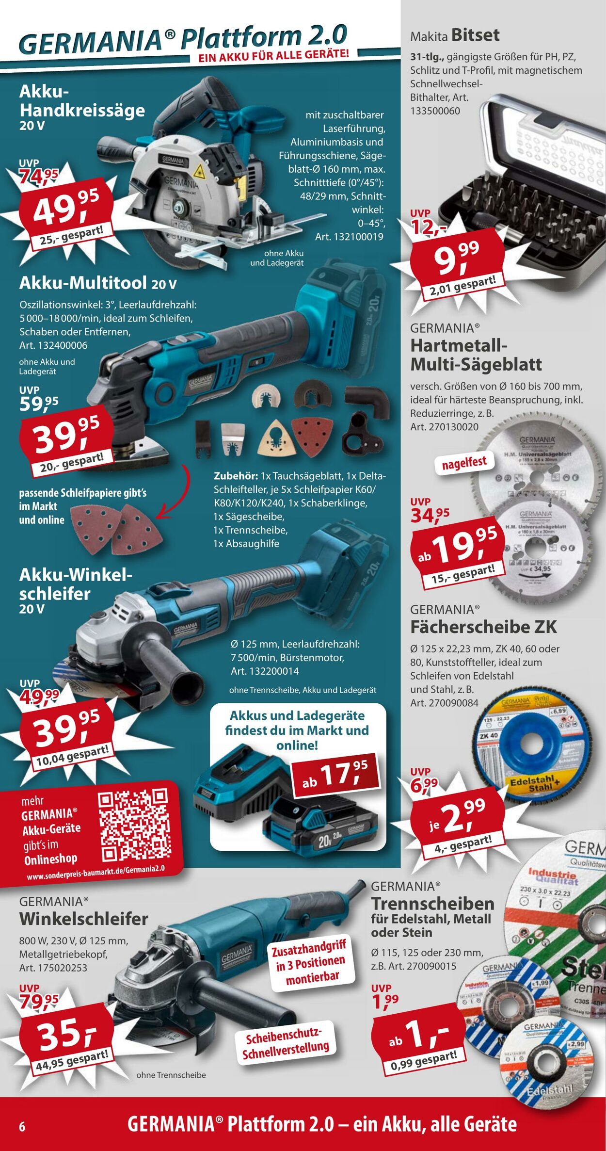 Prospekt Sonderpreis Baumarkt 25.04.2026 - 09.05.2026