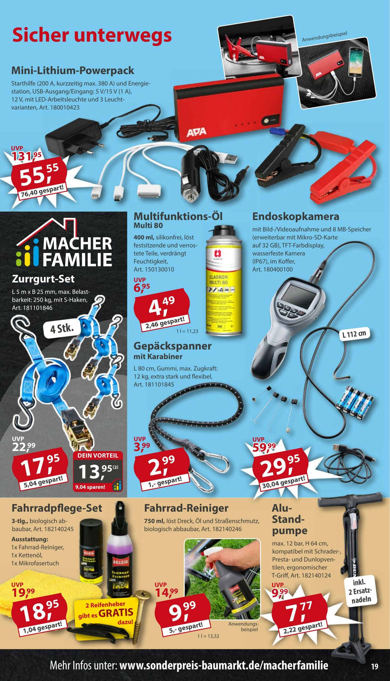 Prospekt Sonderpreis Baumarkt 25.04.2026 - 09.05.2026