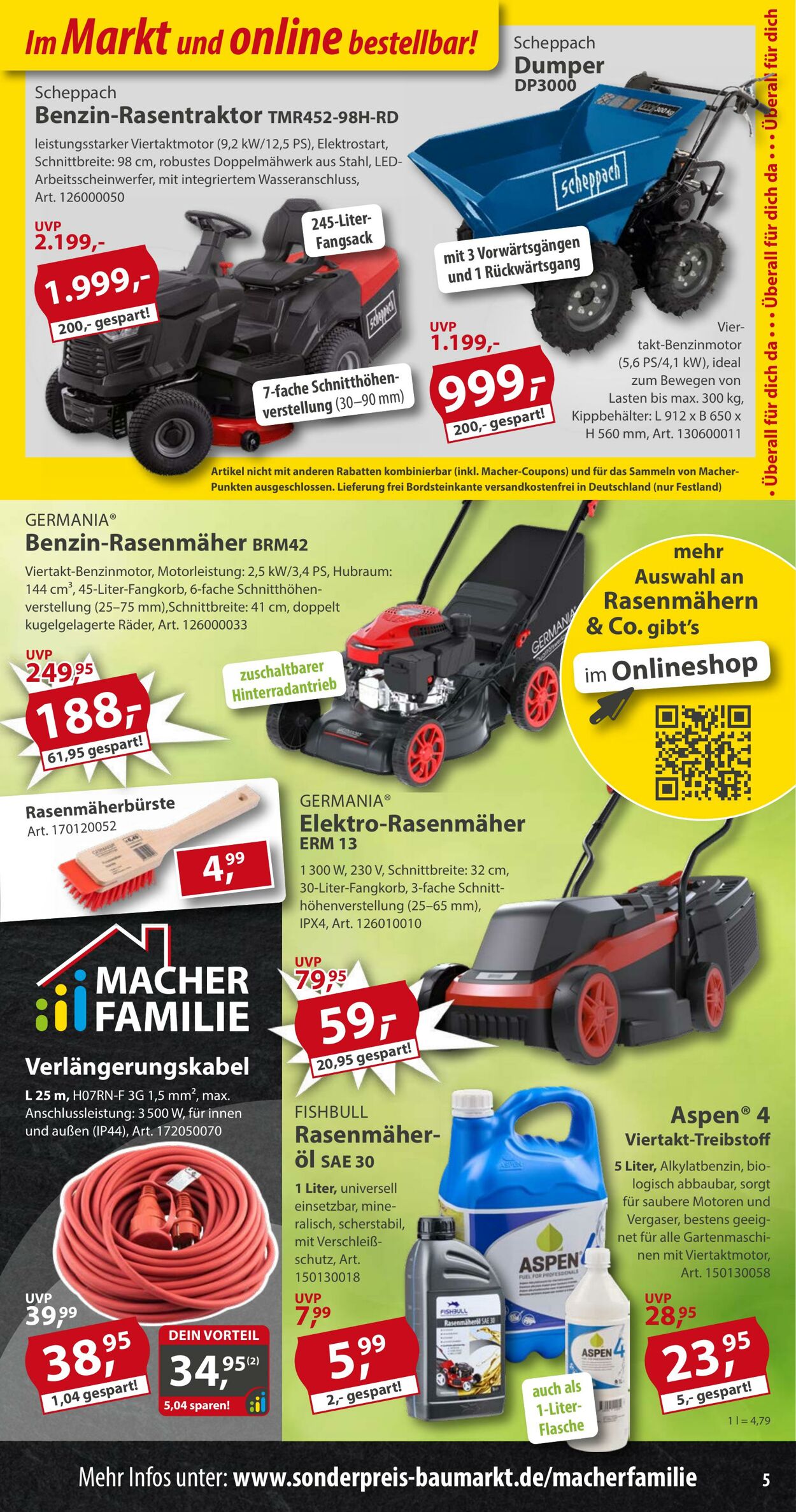 Prospekt Sonderpreis Baumarkt 25.04.2026 - 09.05.2026