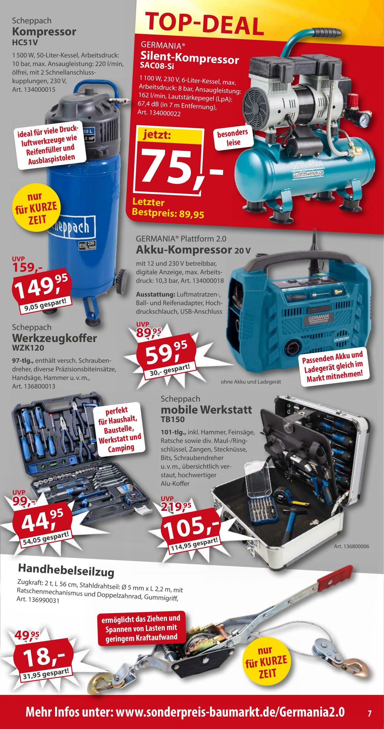 Prospekt Sonderpreis Baumarkt 25.04.2026 - 09.05.2026